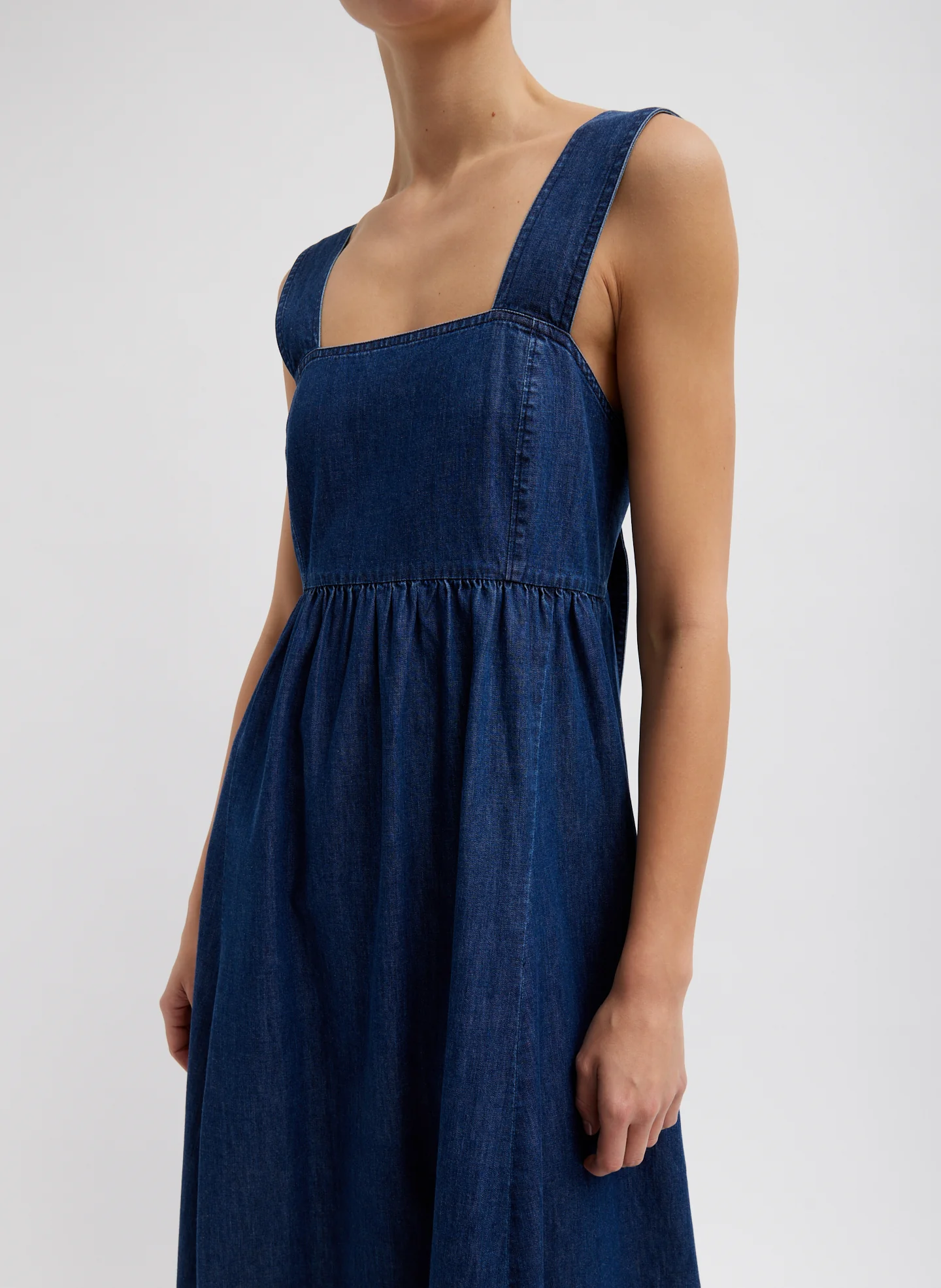 Light Weight Stone Wash Sculpted Dress - Image 4