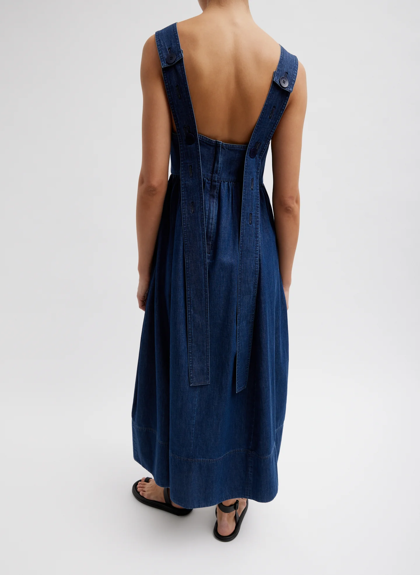 Light Weight Stone Wash Sculpted Dress - Image 6