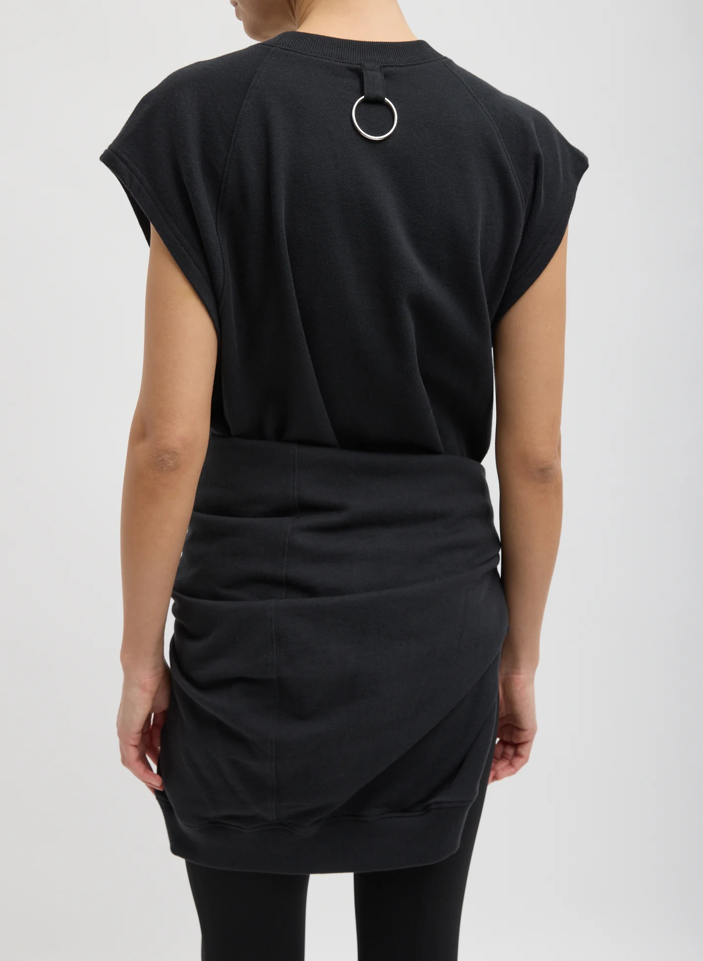 Light Weight Sweatshirting Sleeveless Easy Top - Image 4