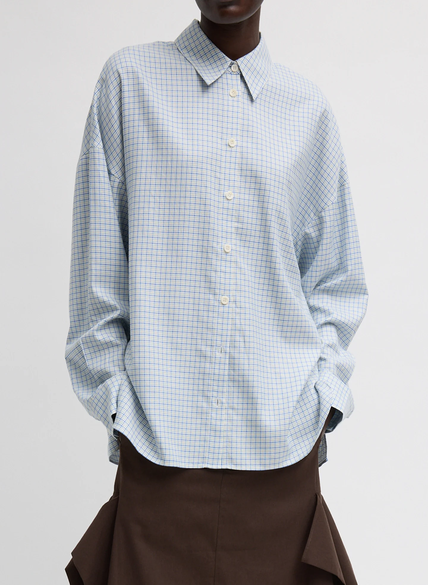 Linus Check Oversized Shirt