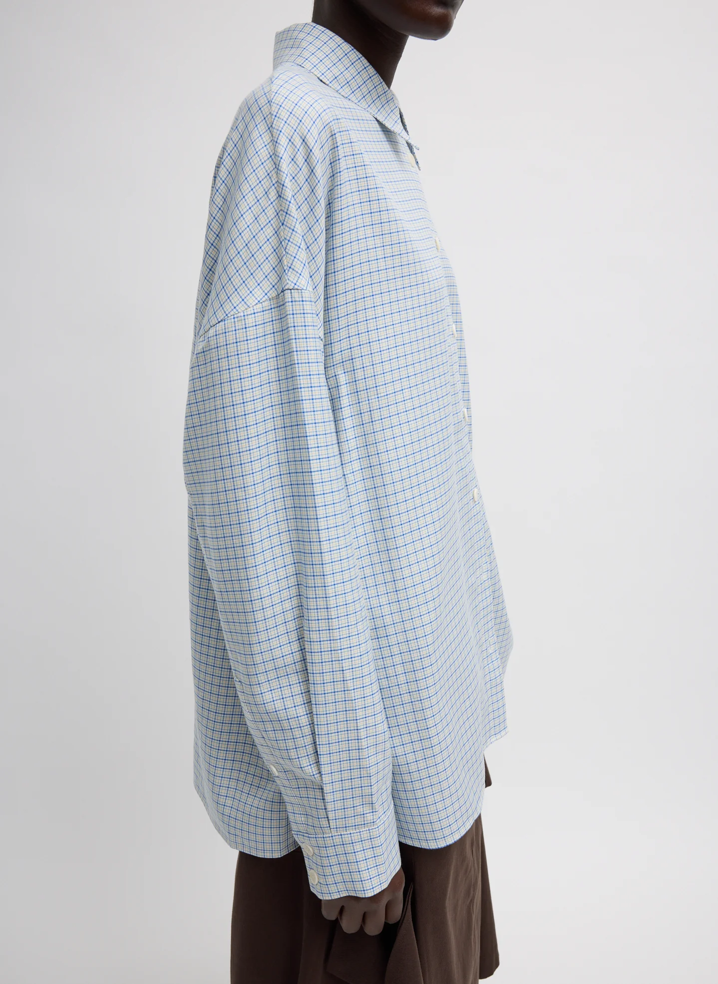 Linus Check Oversized Shirt - Image 3