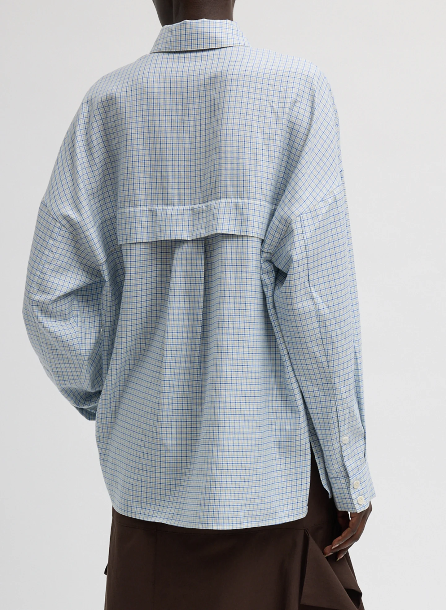 Linus Check Oversized Shirt - Image 4