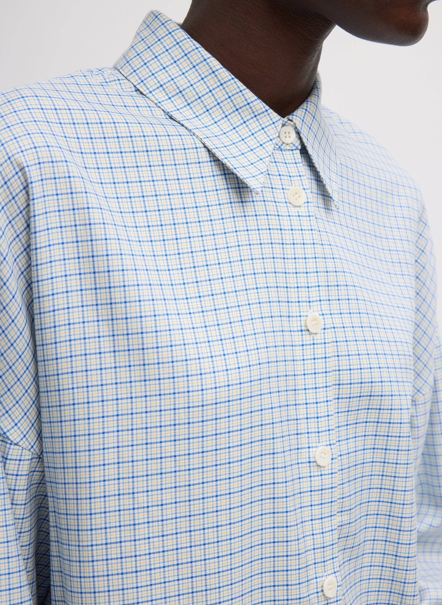 Linus Check Oversized Shirt - Image 6