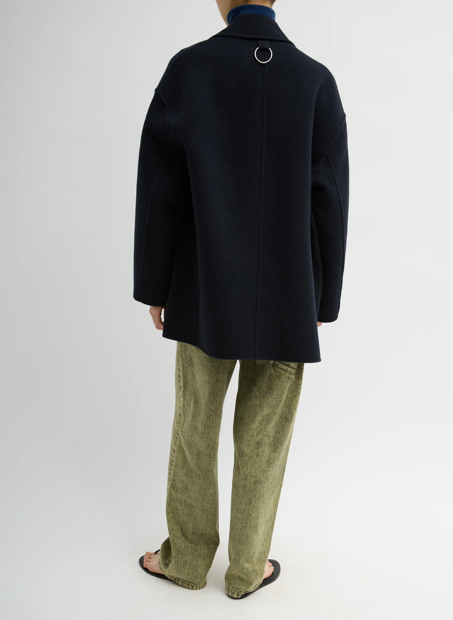 Luxe Double Faced Wool Angora Liam Blazer - Image 4