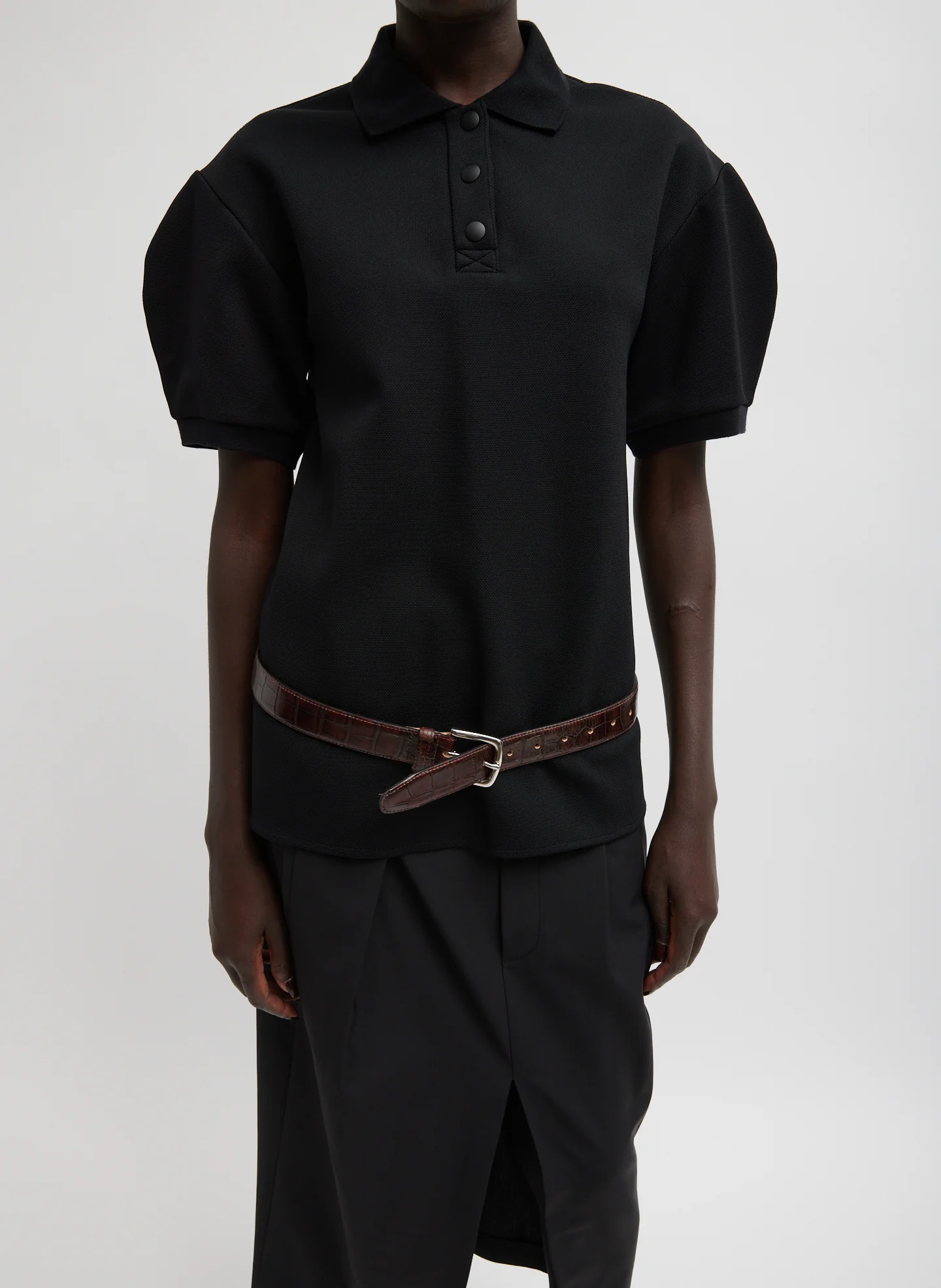 Luxe Pique Polo Shirt