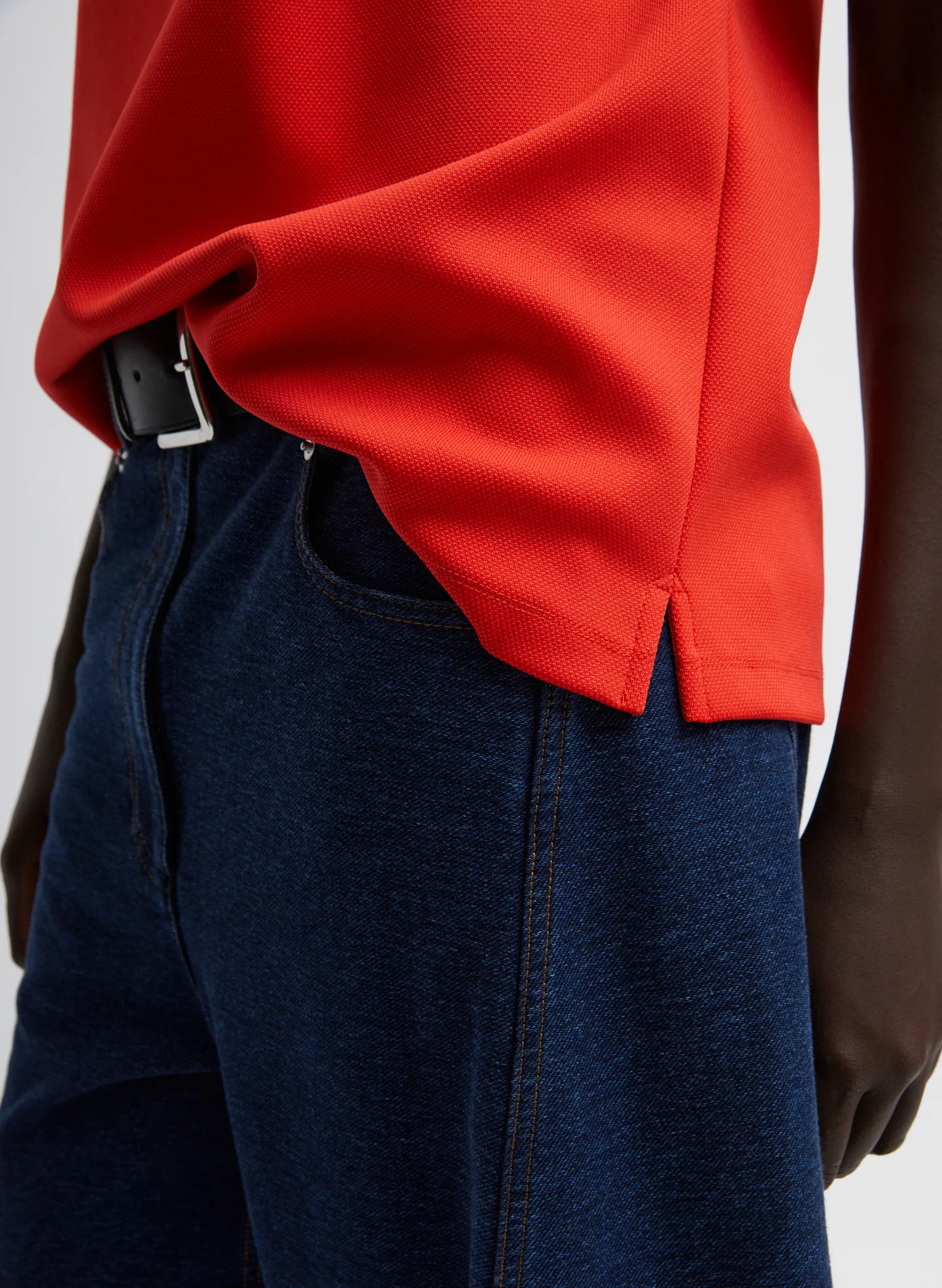 Luxe Pique Polo Shirt - Image 2