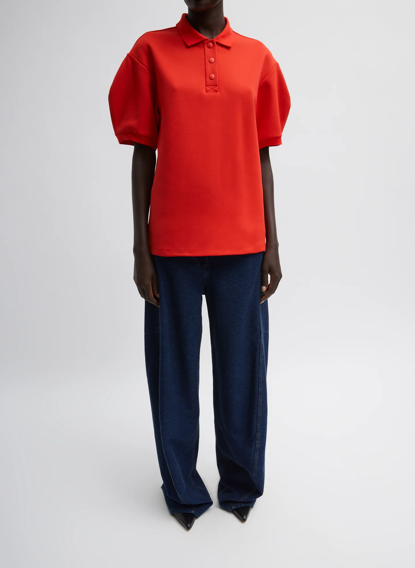 Luxe Pique Polo Shirt - Image 5