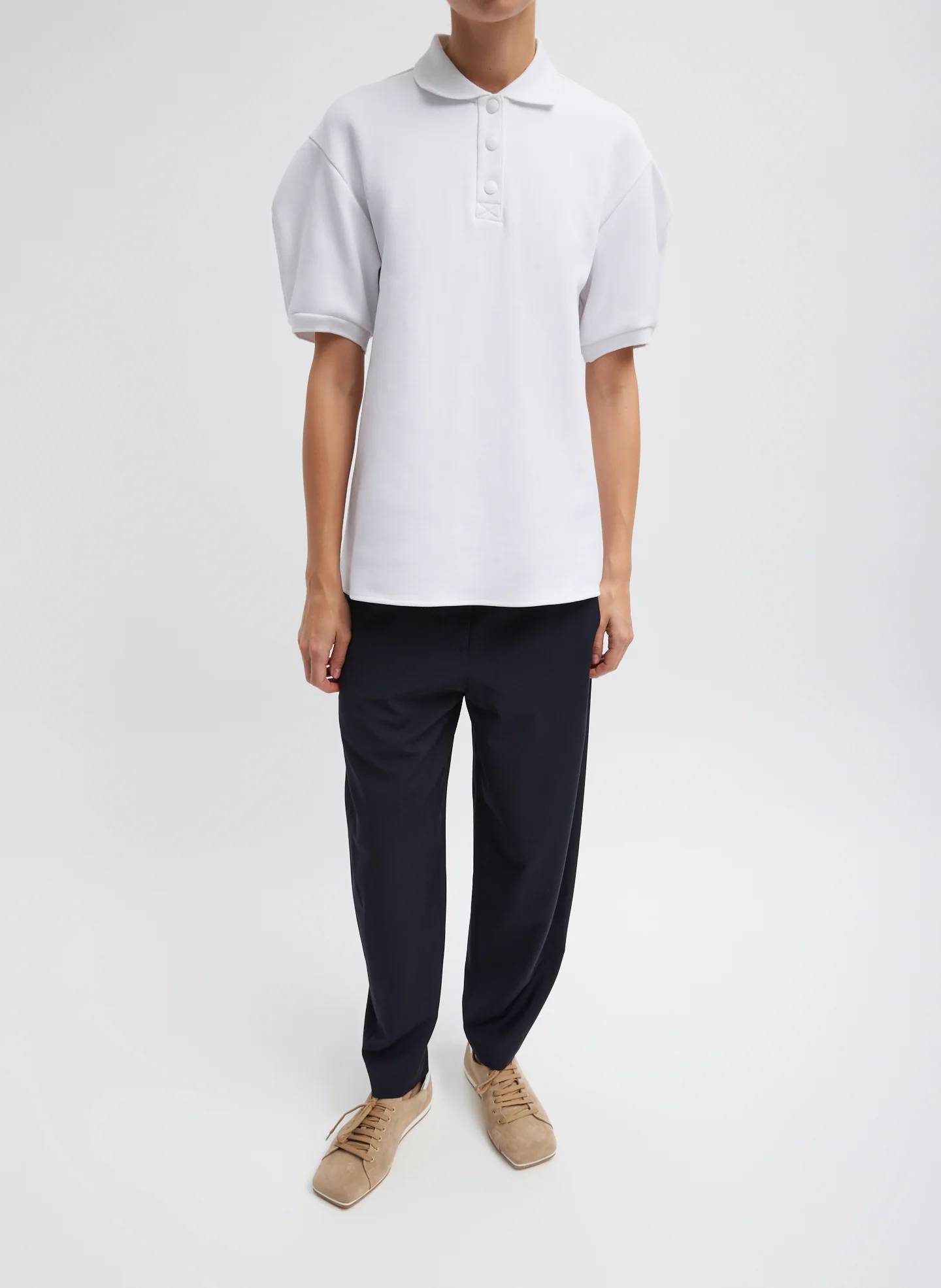 Luxe Pique Polo Shirt - Image 4