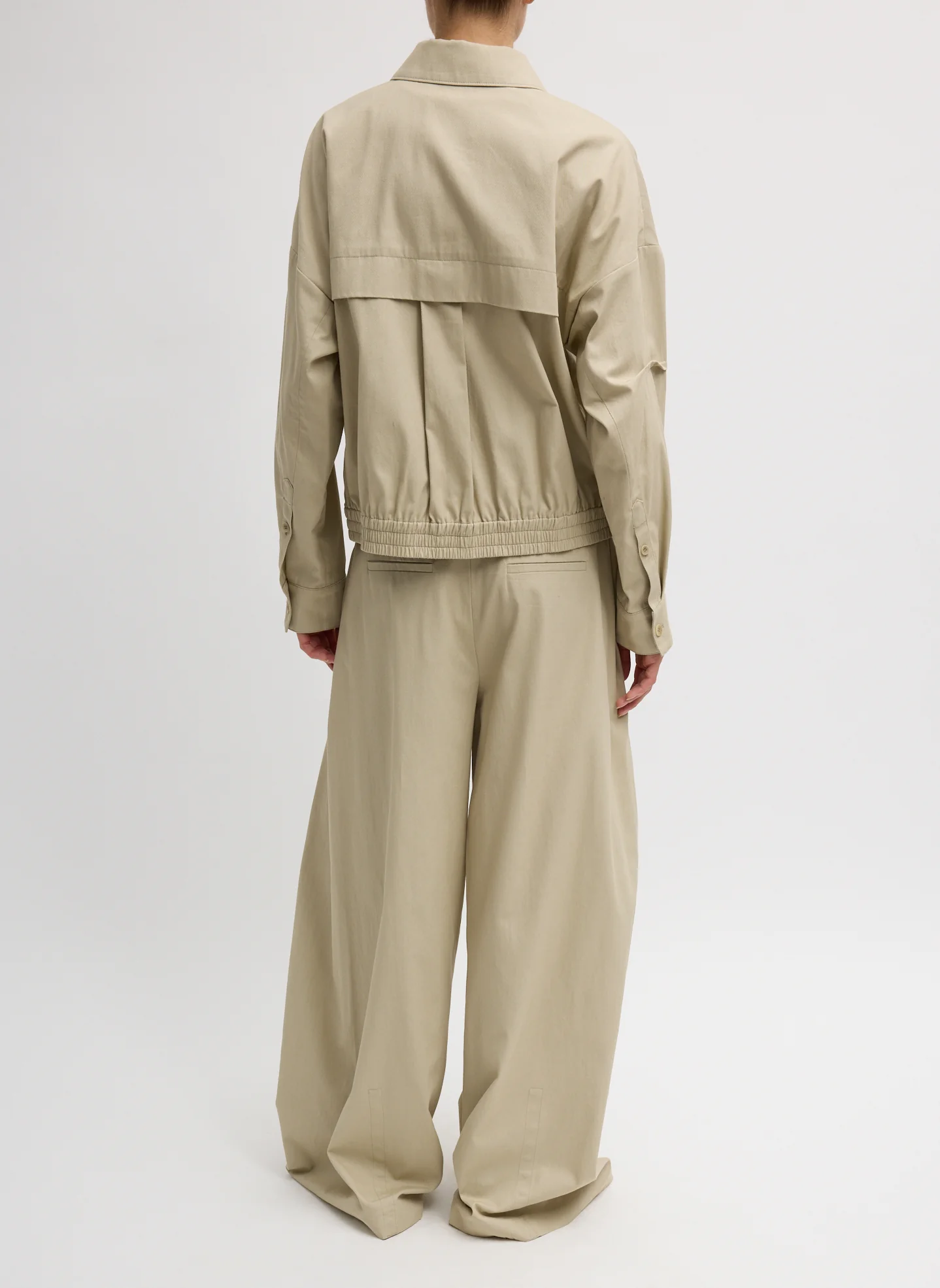 Luxe Spring Twill Bomber - Image 4