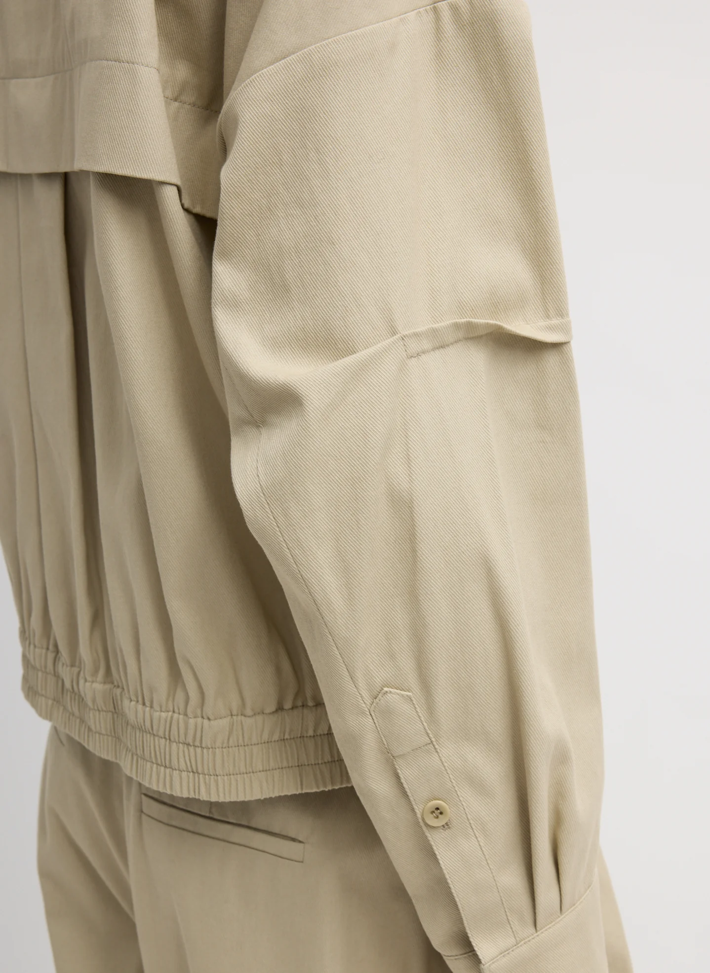 Luxe Spring Twill Bomber - Image 7