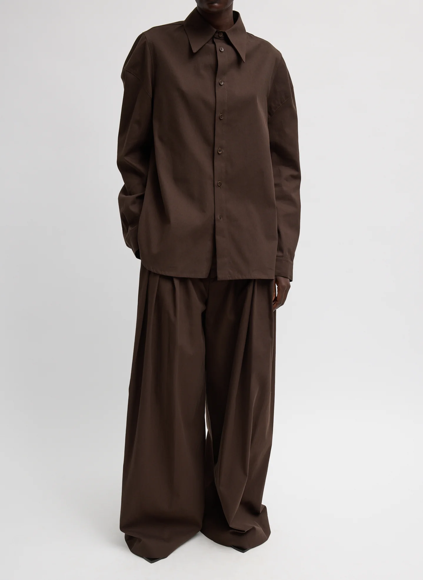 Luxe Spring Twill Hinged Shirt - Image 4