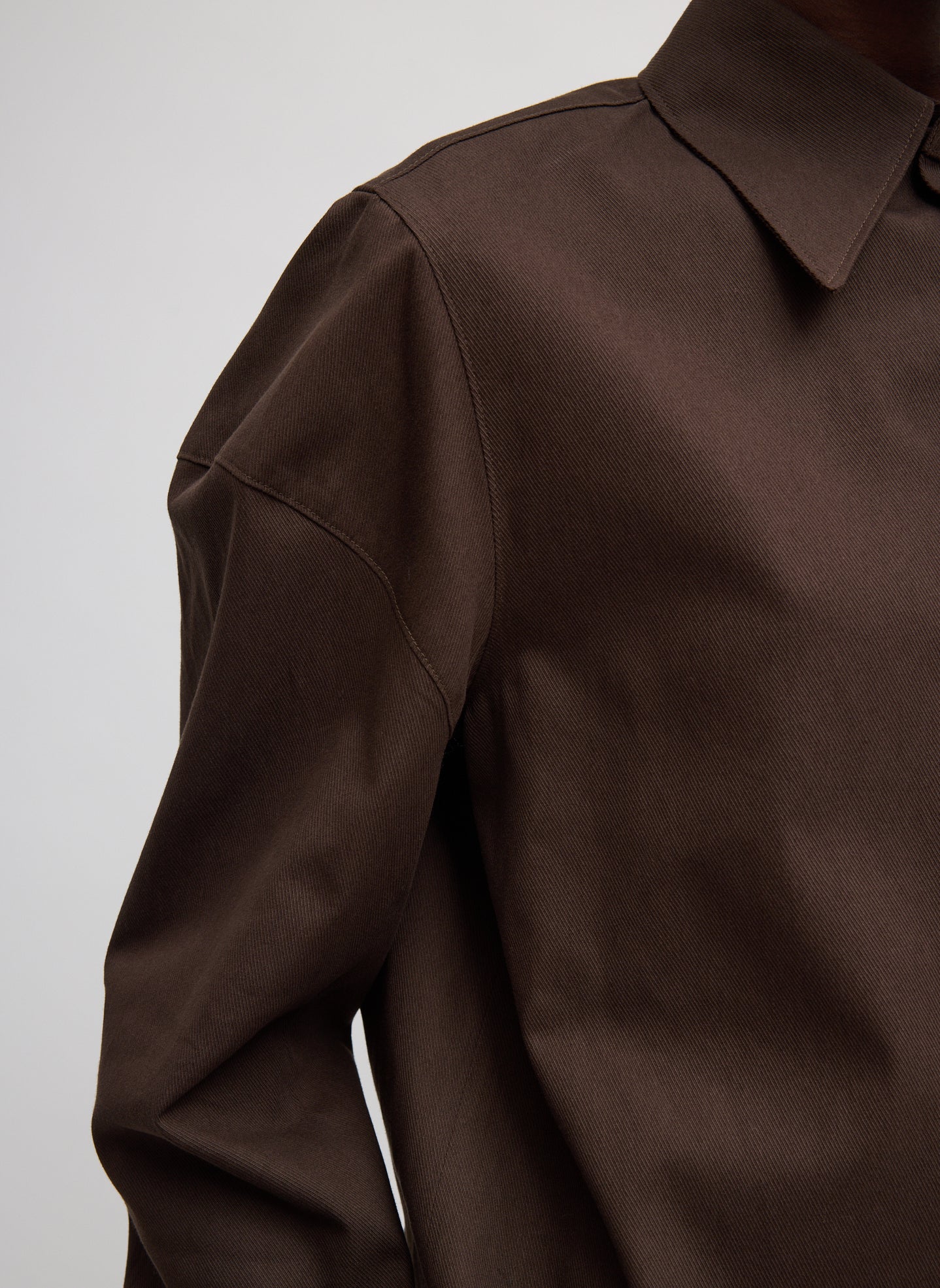 Luxe Spring Twill Hinged Shirt - Image 5