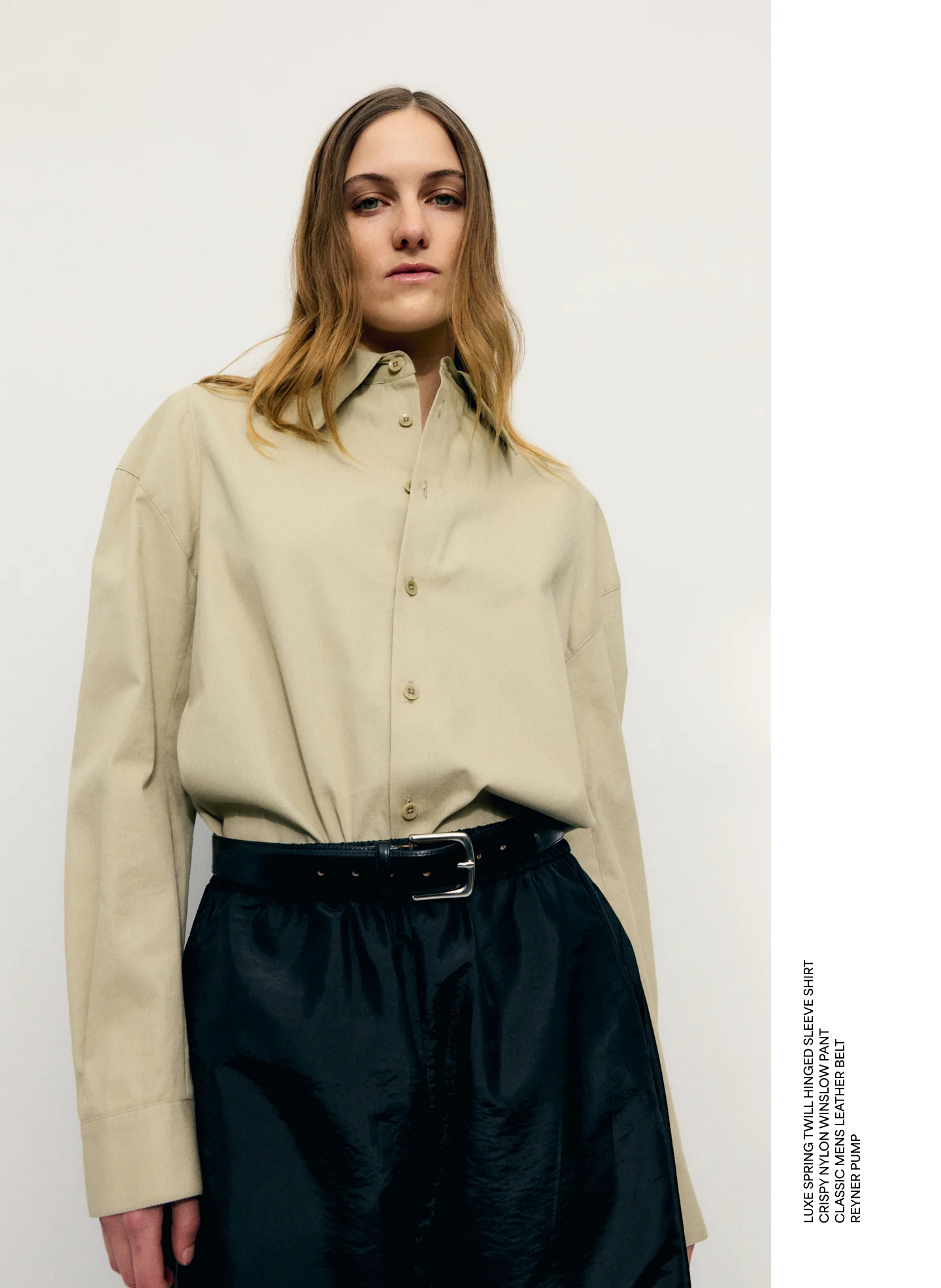 Luxe Spring Twill Hinged Shirt - Image 3
