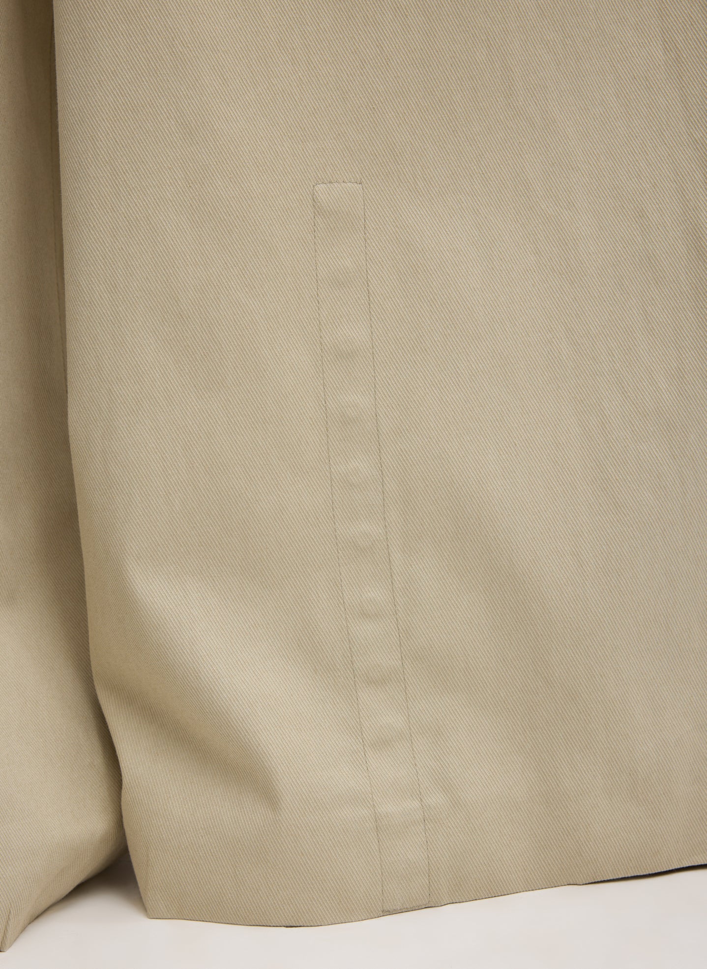 Luxe Spring Twill Tucked Pleated Wide Leg Trouser - Image 8