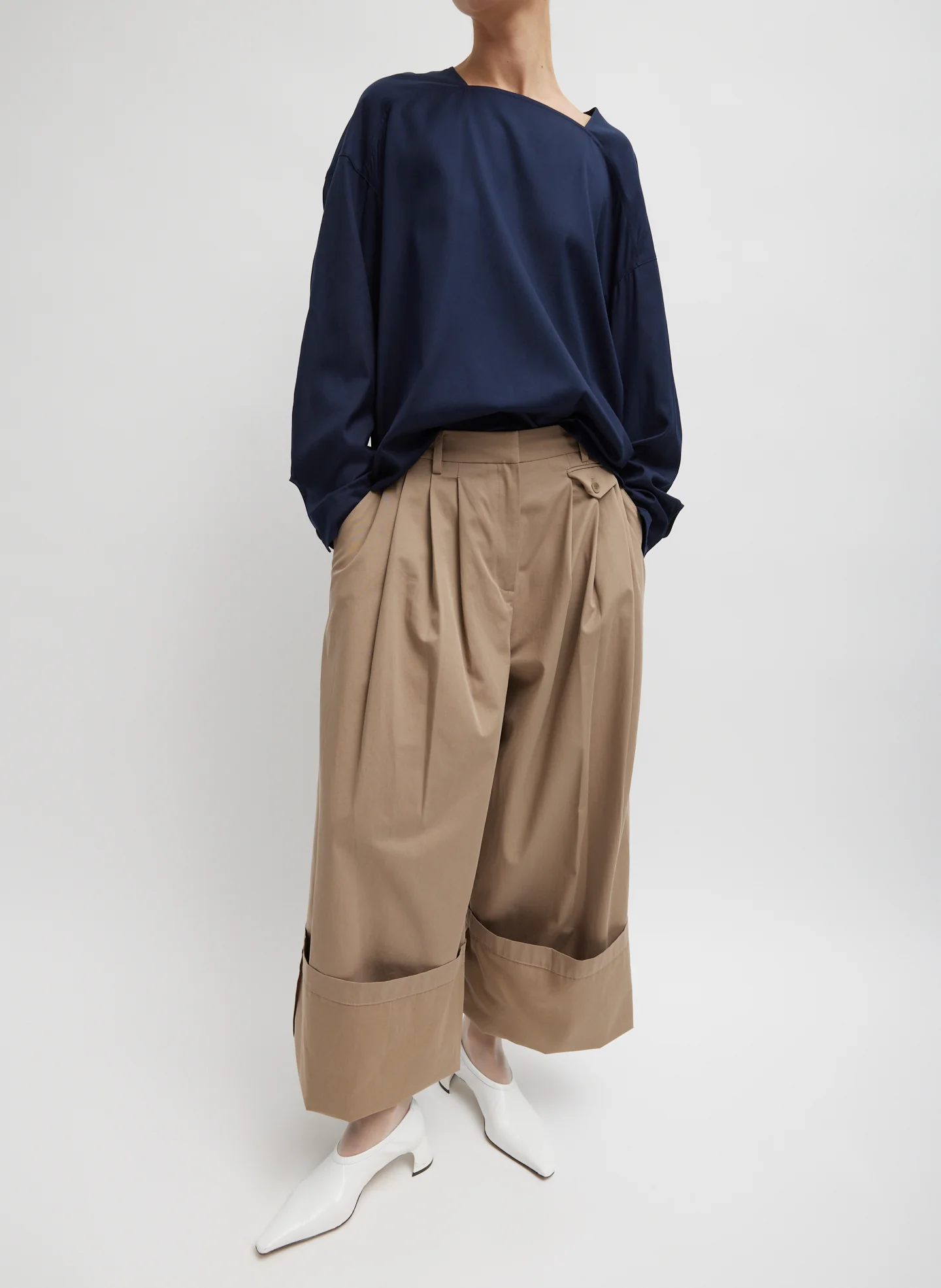 Lyocell Drape Squareneck Top - Image 4