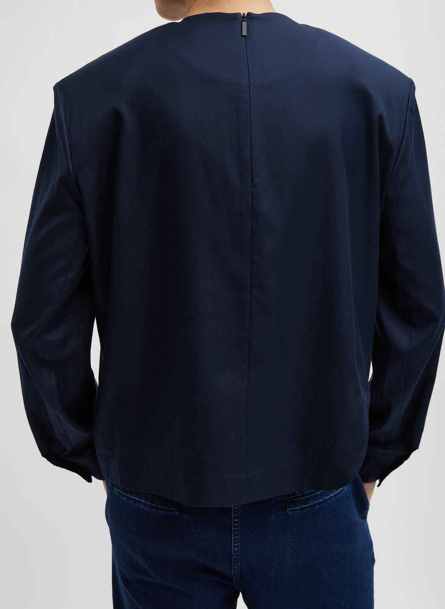 Lyocell Drape Tess Scoop Neck Top - Image 2