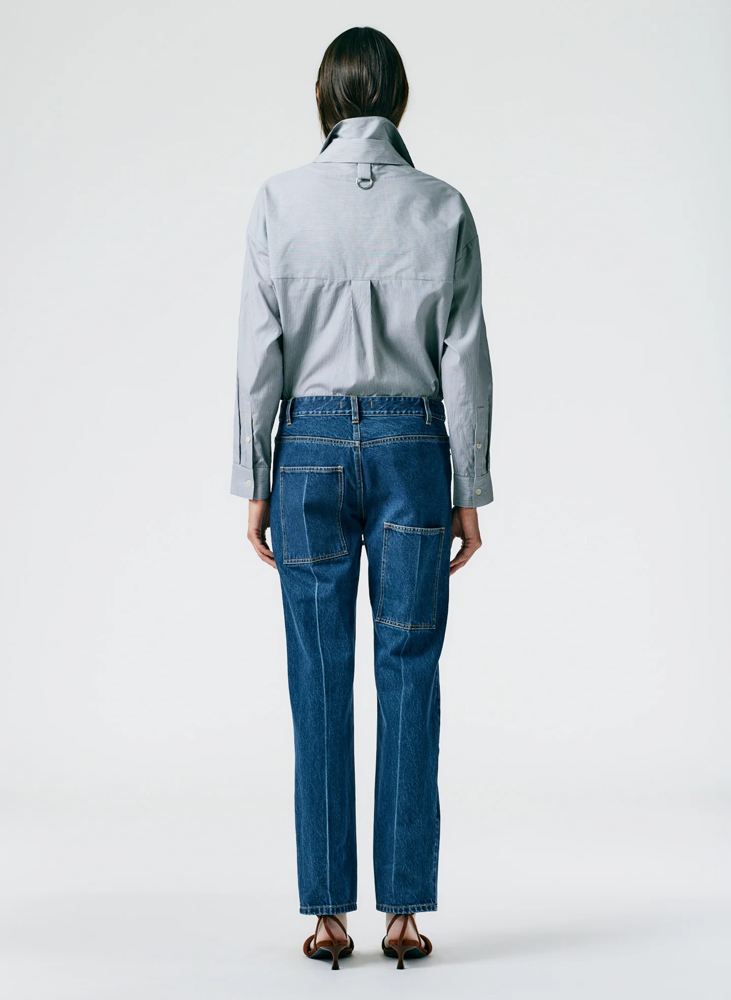Medium Stone Wash Denim Elfie Jean - Image 9