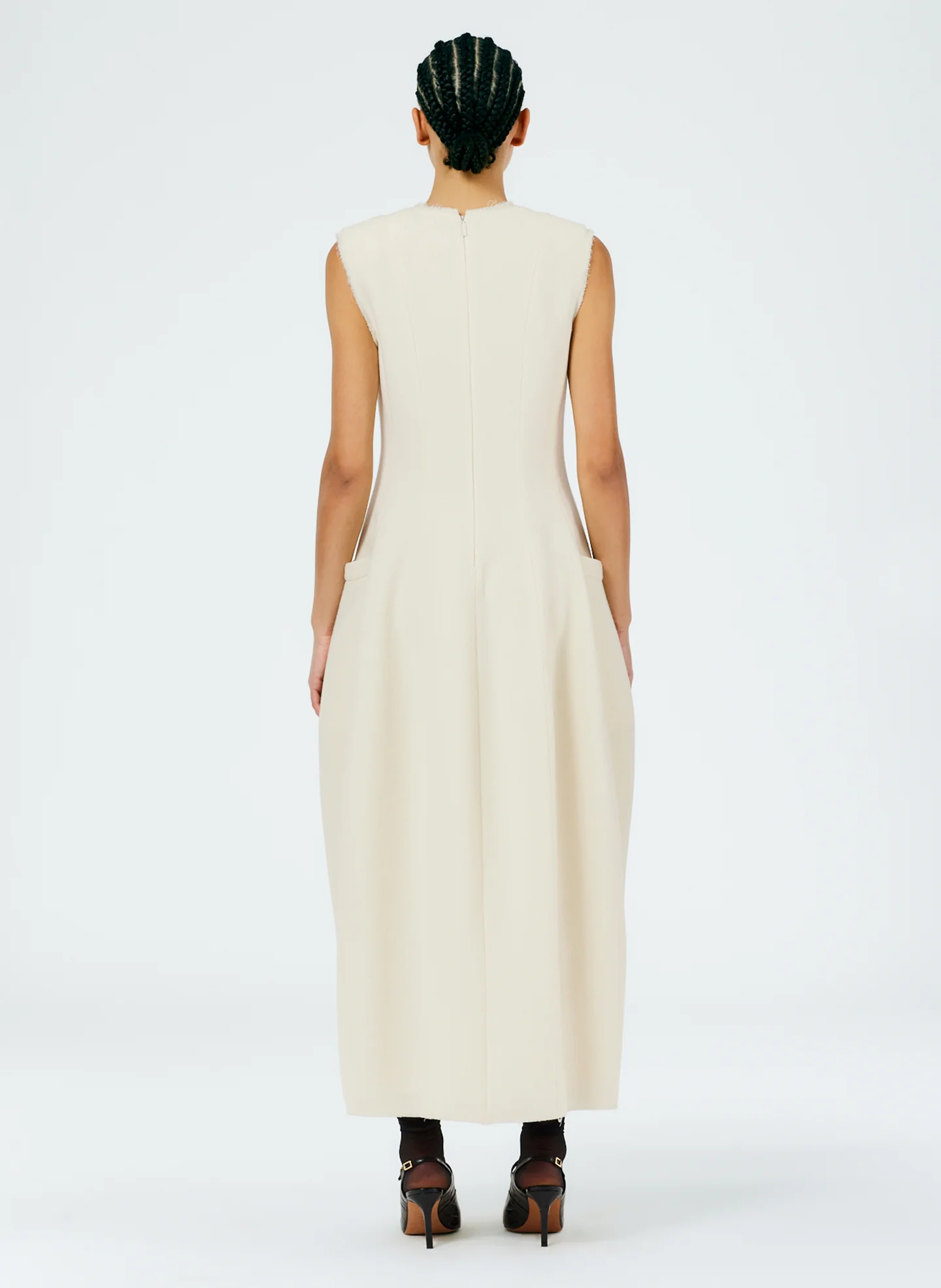 Melee Crepe Dress - Image 4
