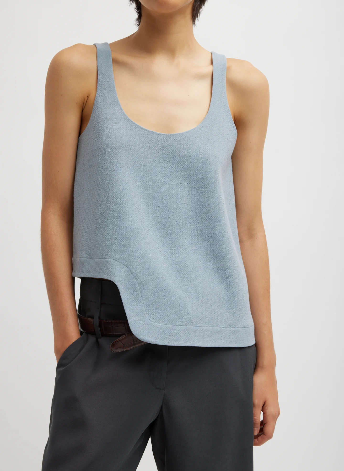 Melee Crepe Tank Top