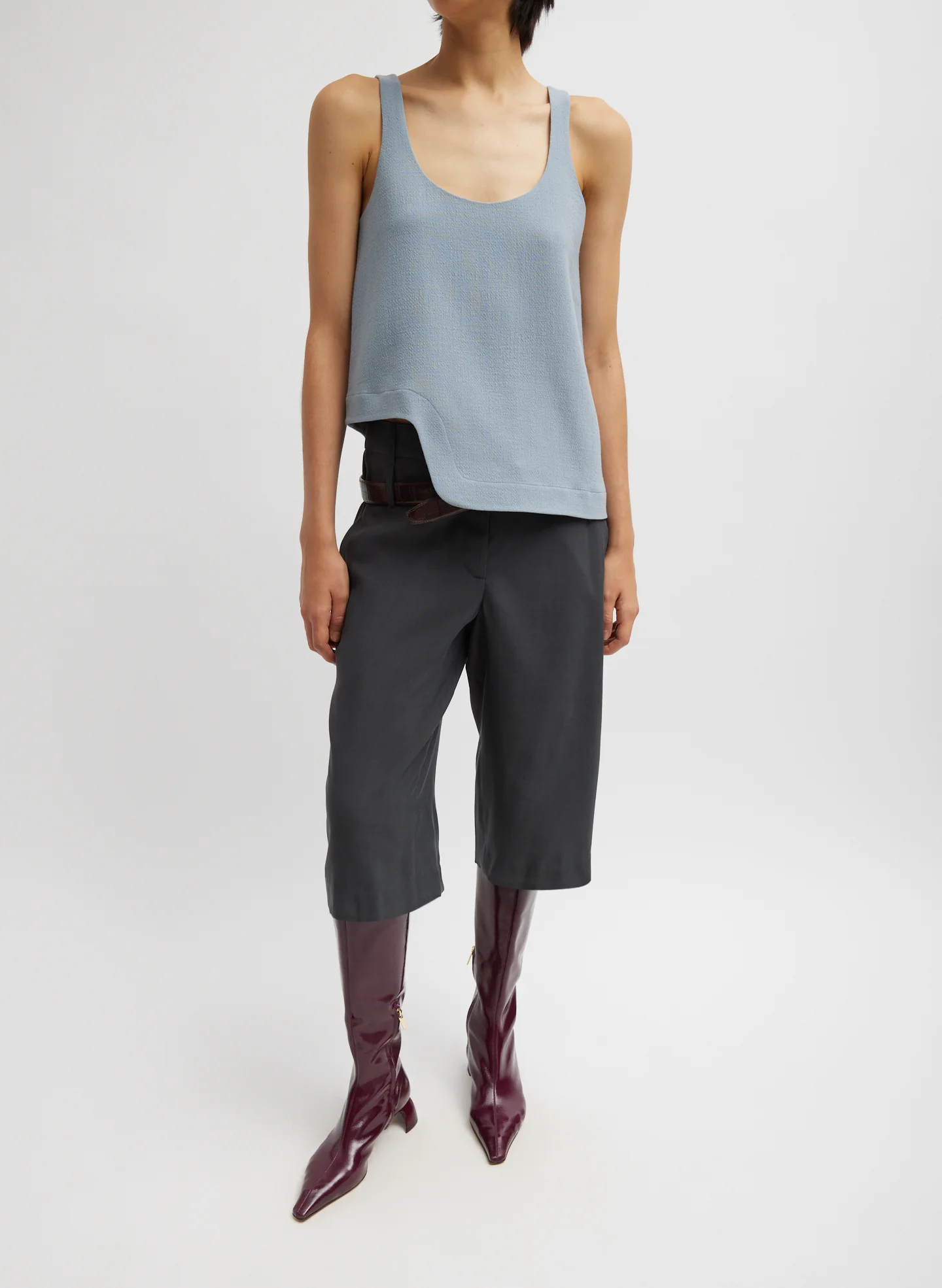 Melee Crepe Tank Top - Image 3