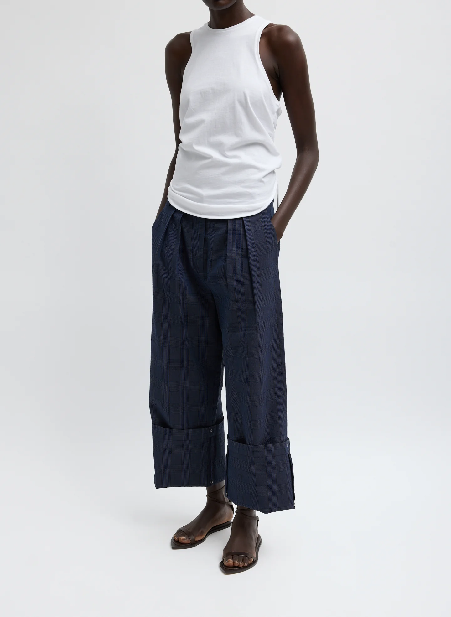 Menswear Crepon Stella Full Length Pant - Image 6