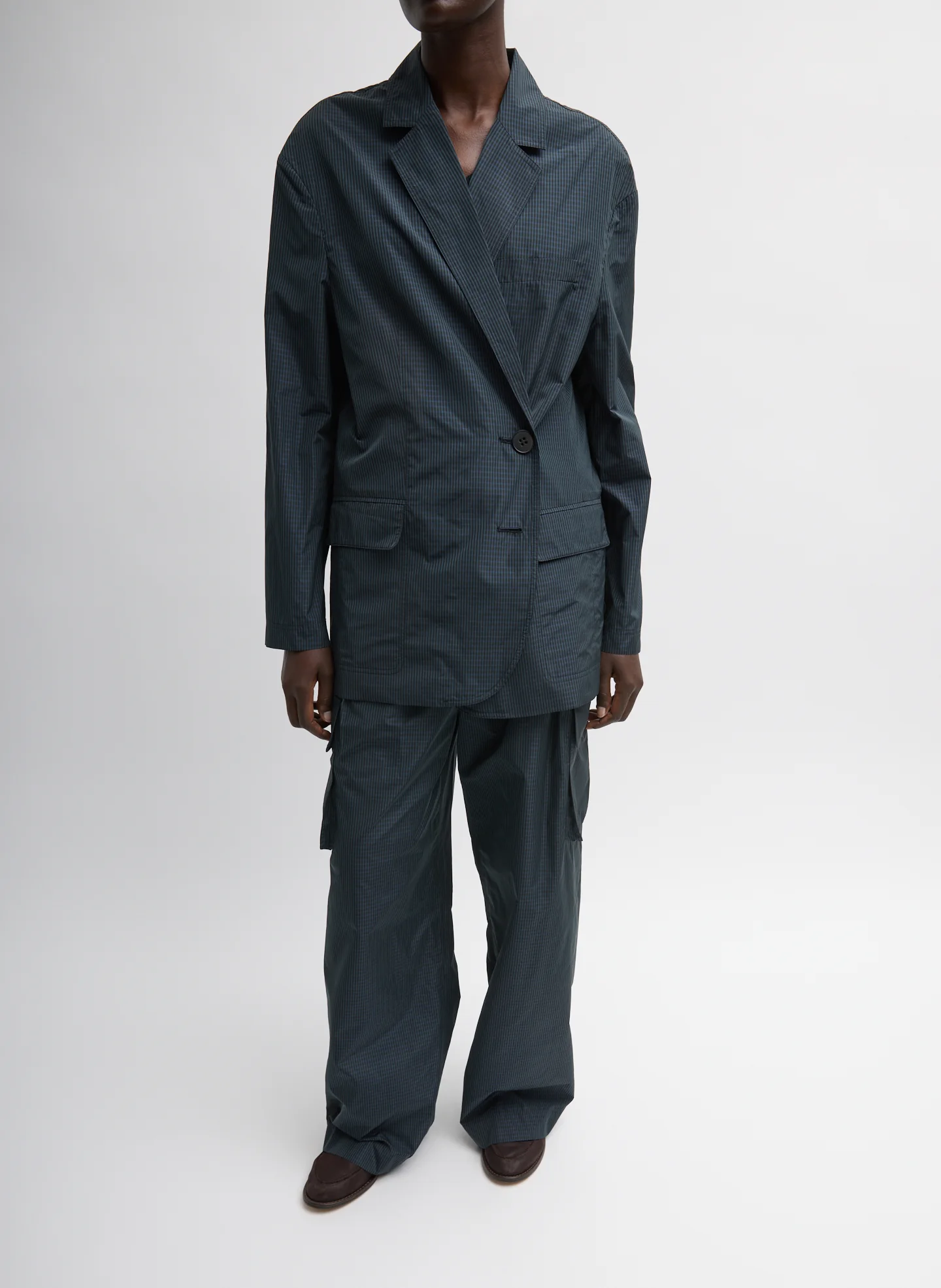 Menswear Nylon Liam Blazer