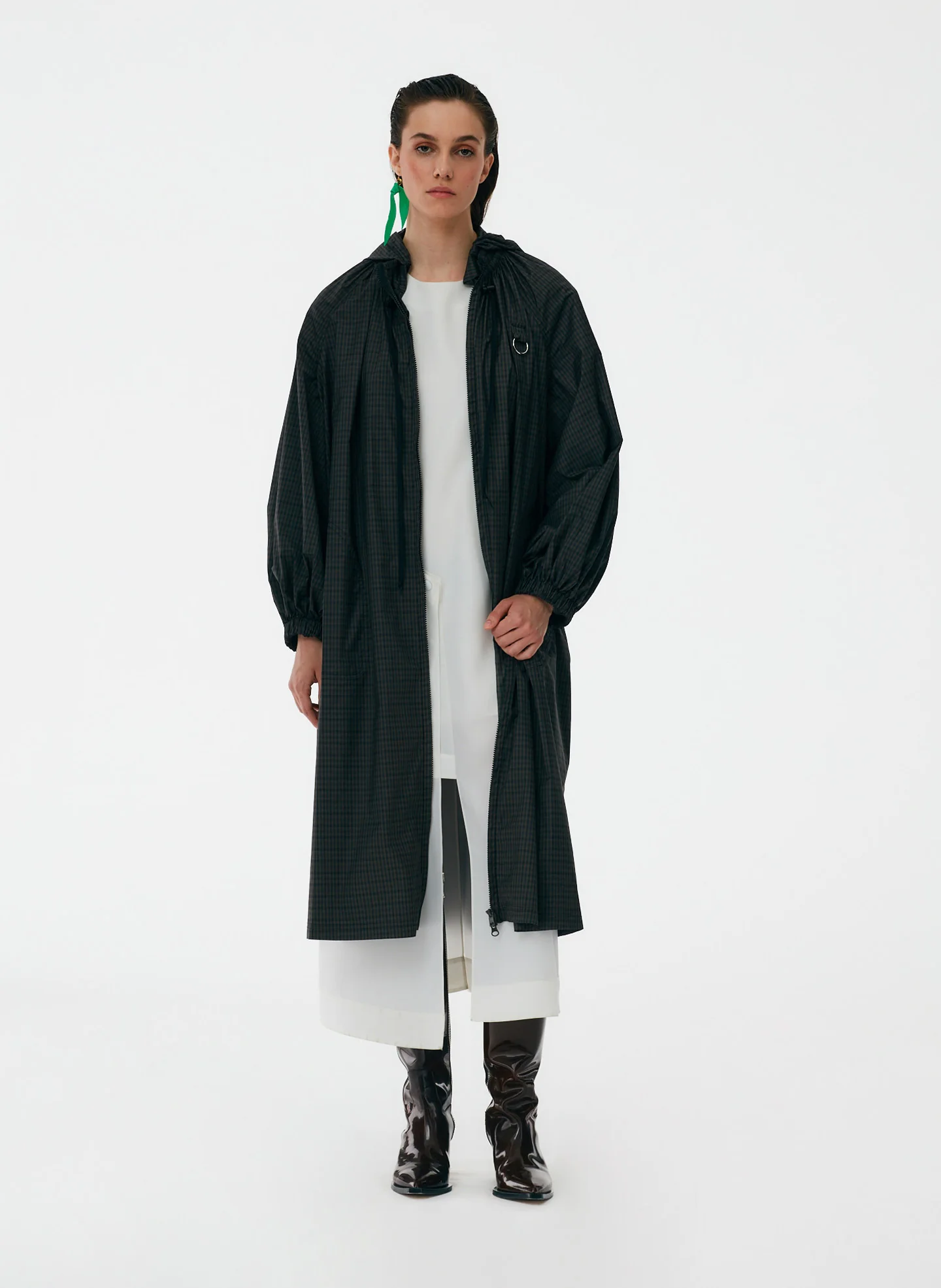 Menswear Tech Poly Long Anorak - Image 7
