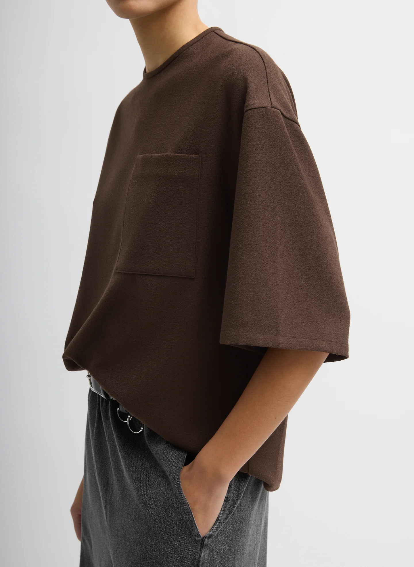 Mica Crepe Easy T-Shirt - Image 2