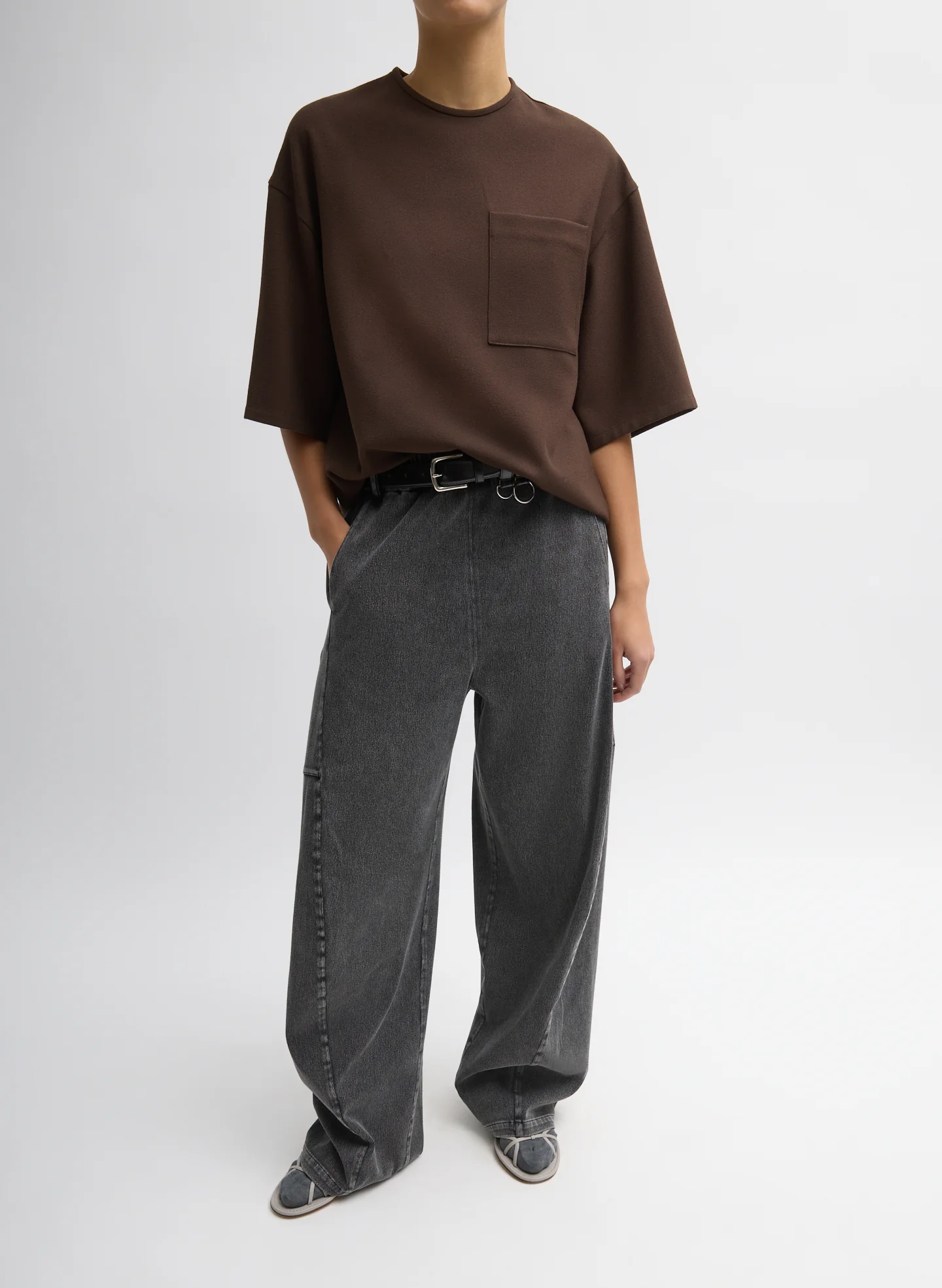 Mica Crepe Easy T-Shirt - Image 4