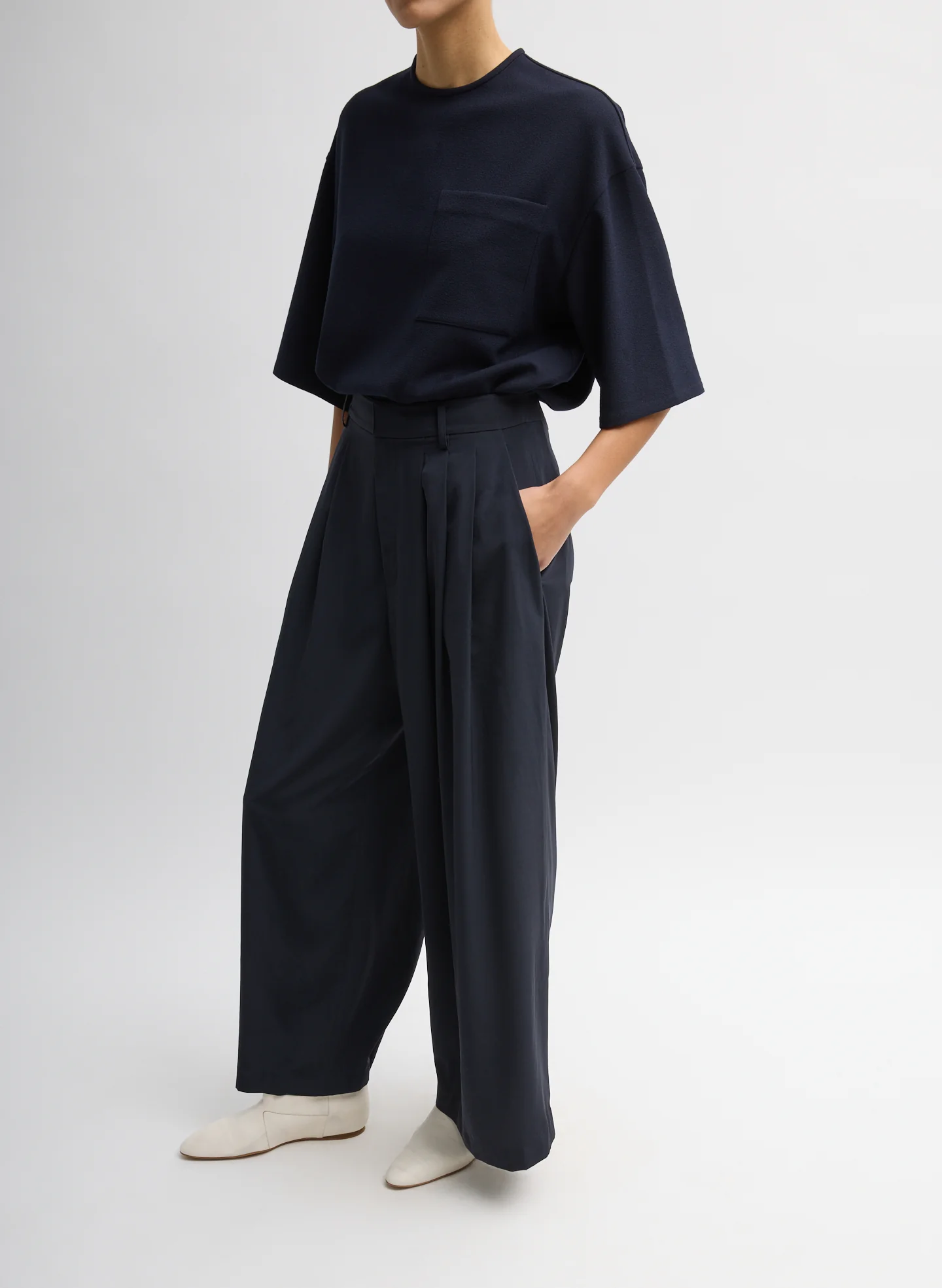 Mica Crepe Easy T-Shirt - Image 2