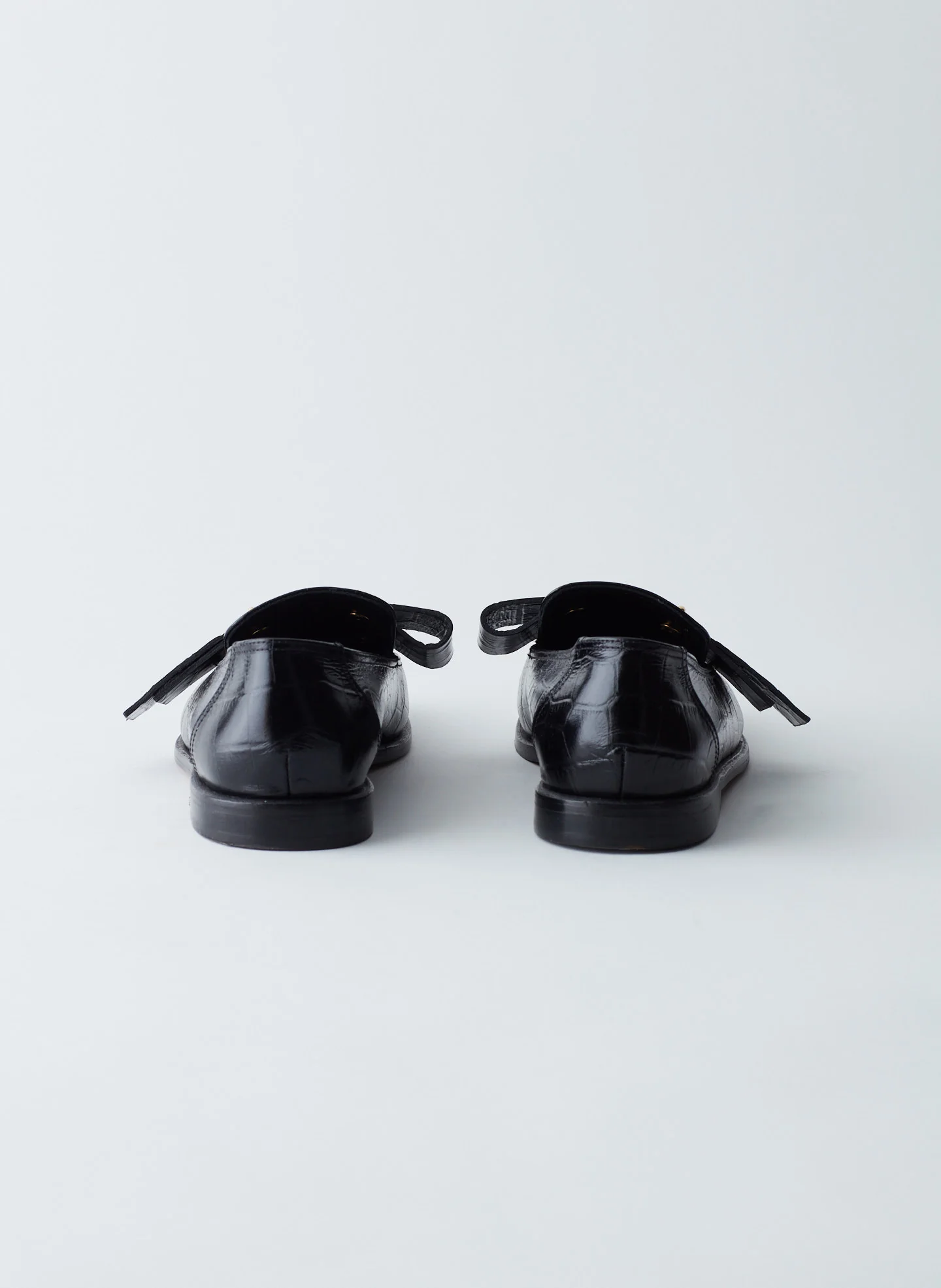 Morris Croc Print Leather Loafer - Image 11