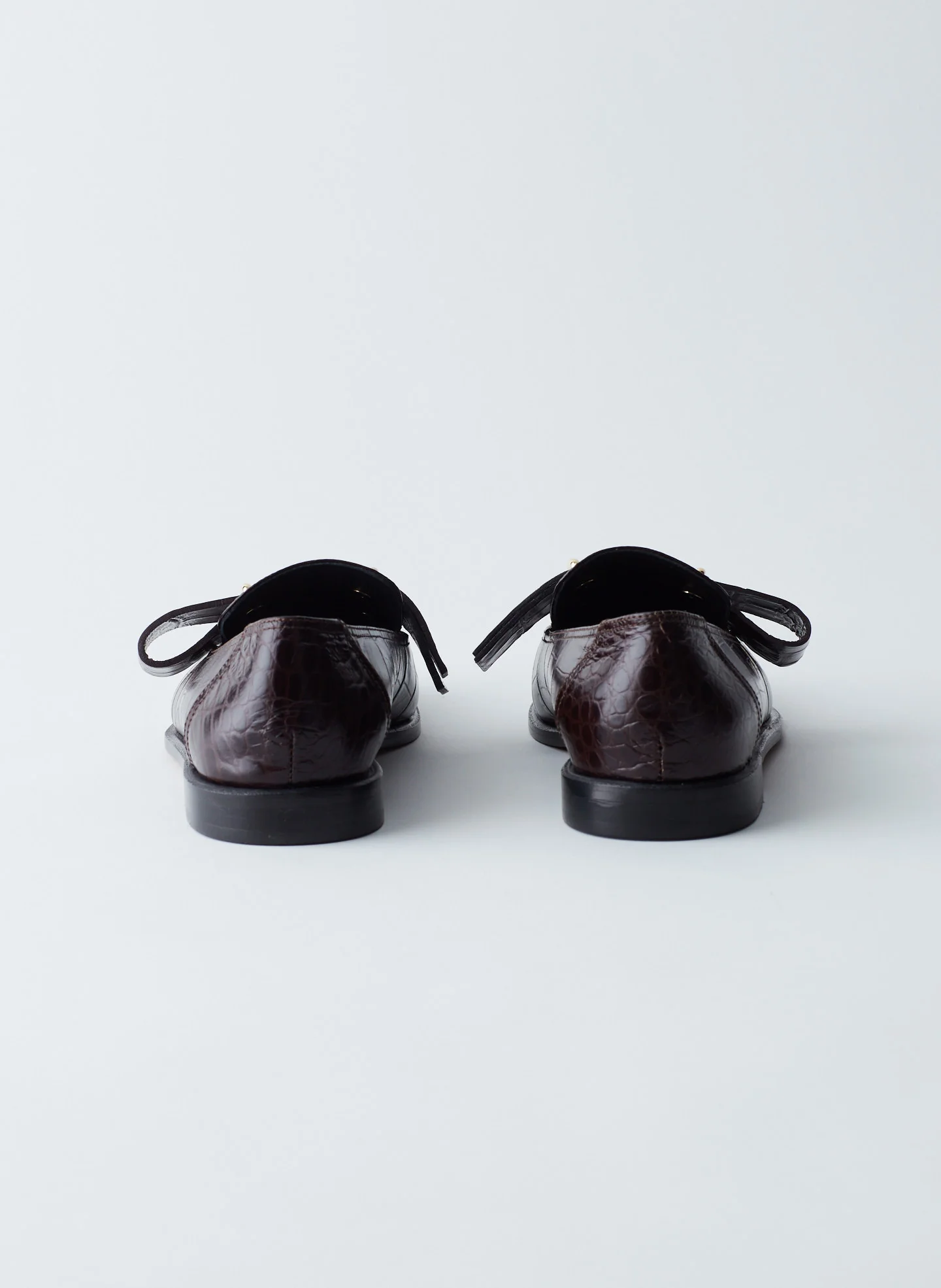 Morris Croc Print Leather Loafer - Image 4