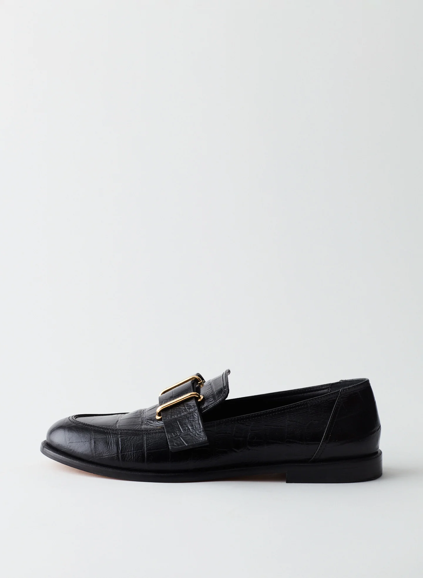Morris Croc Print Leather Loafer - Image 8