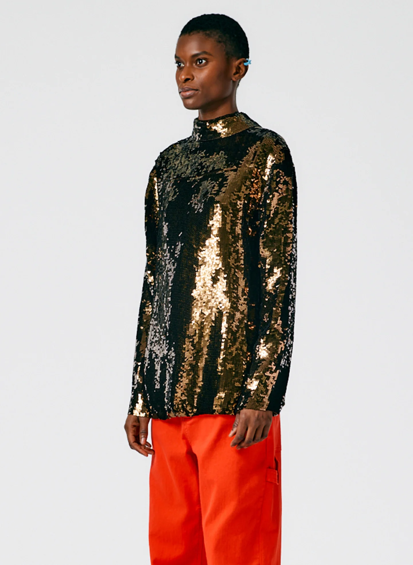 Noor Beading Slim Shirt - Image 3