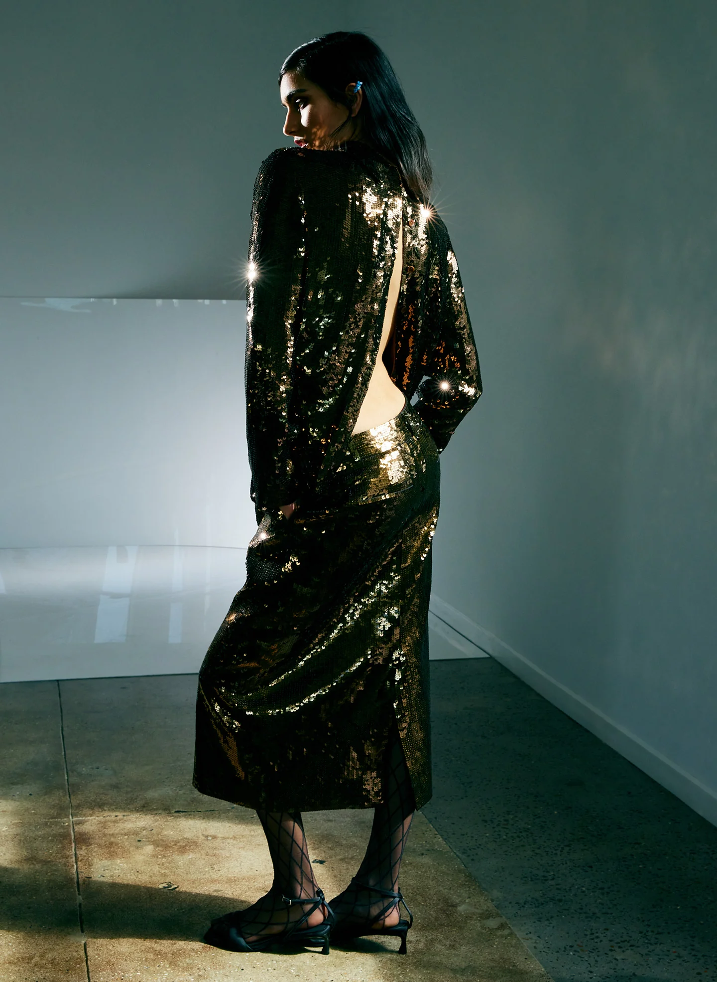 Noor Beading Slim Shirt - Image 6