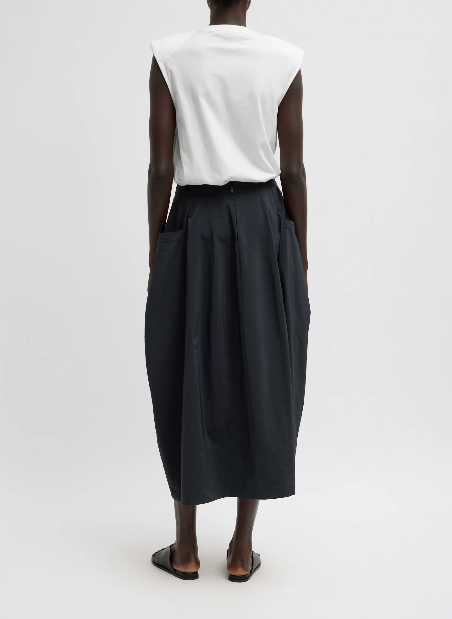 Nylon Lantern Skirt - Image 4