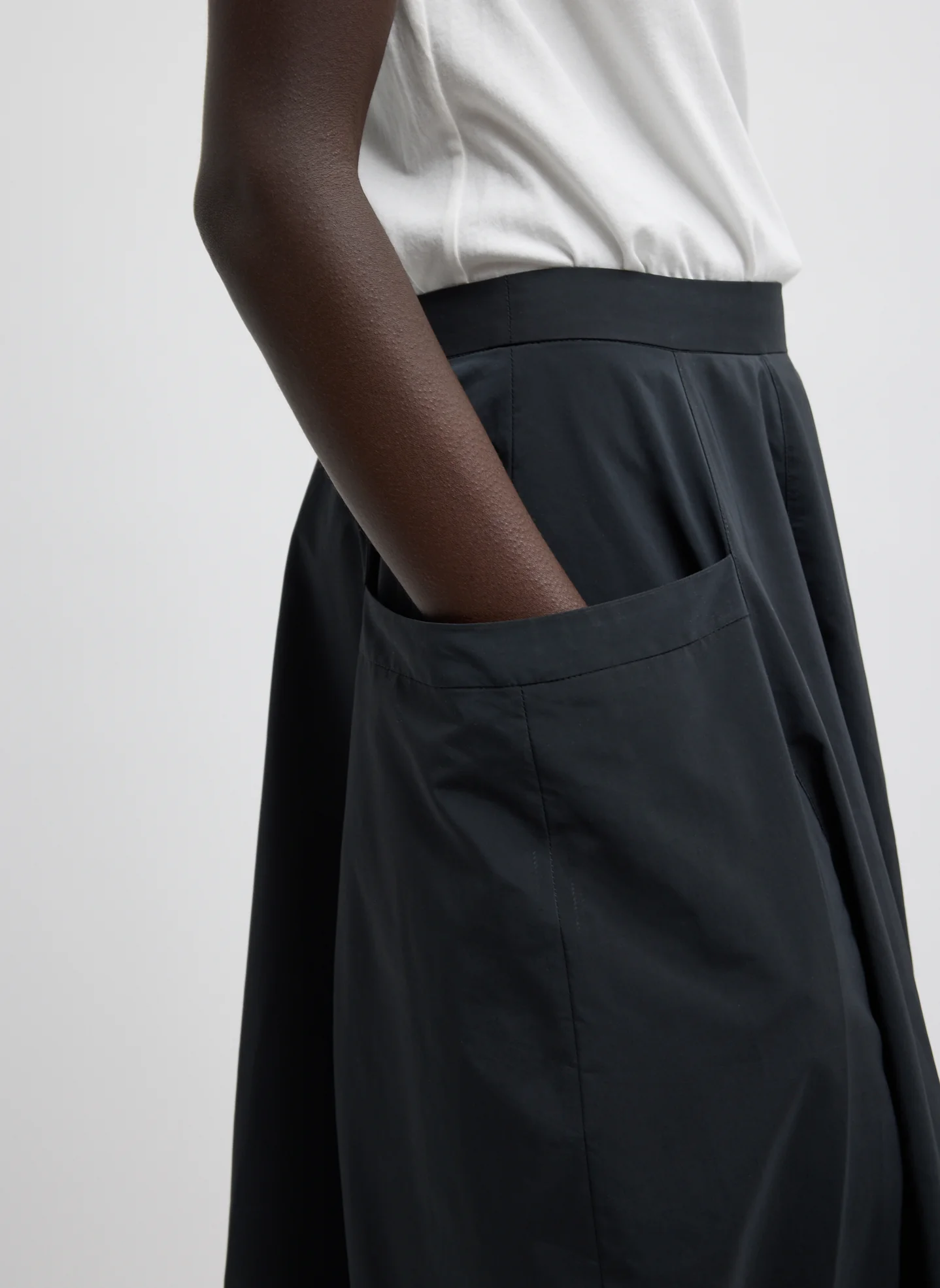 Nylon Lantern Skirt - Image 6