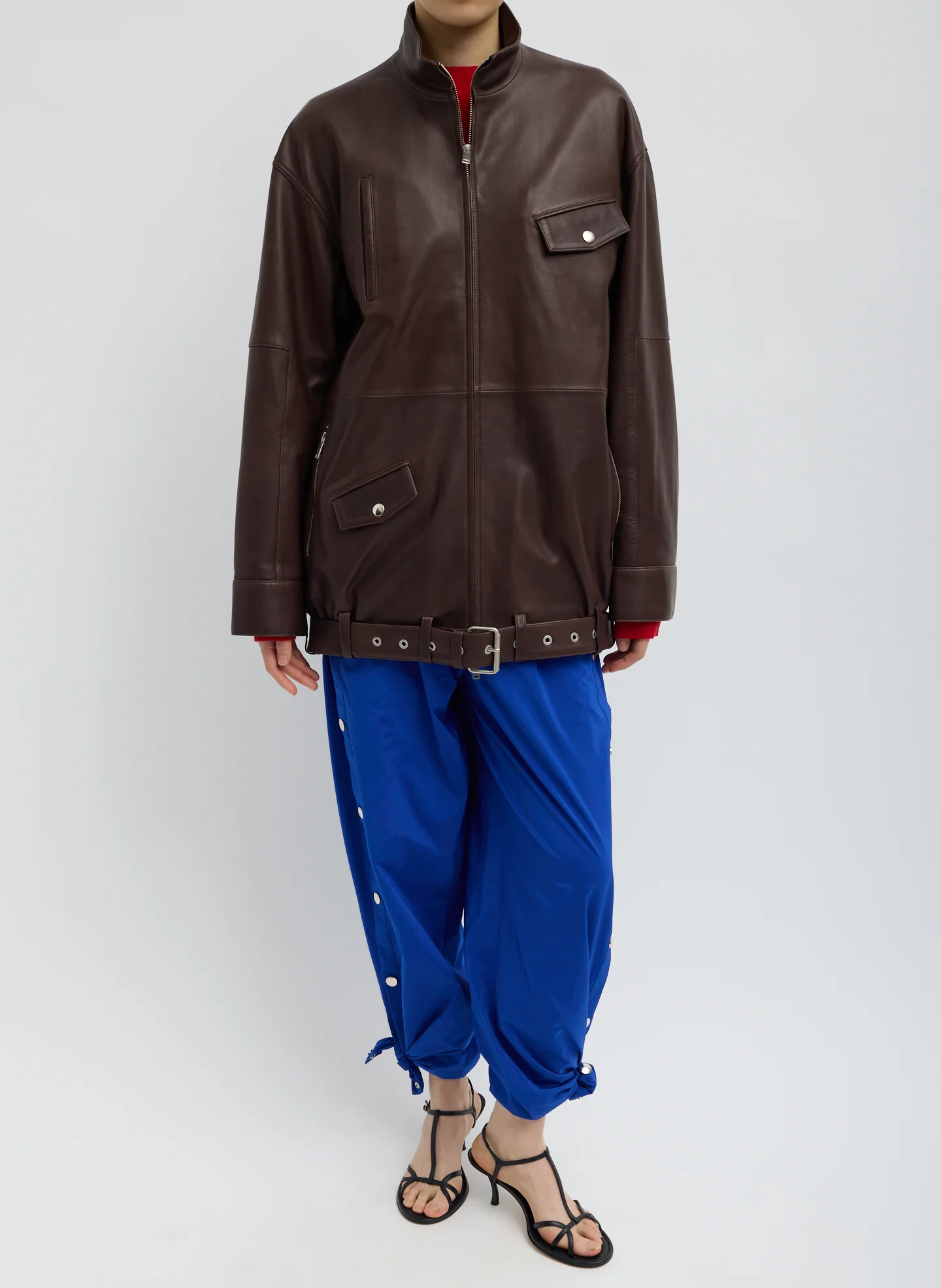 Nylon Snap Pull On Jogger - Image 7