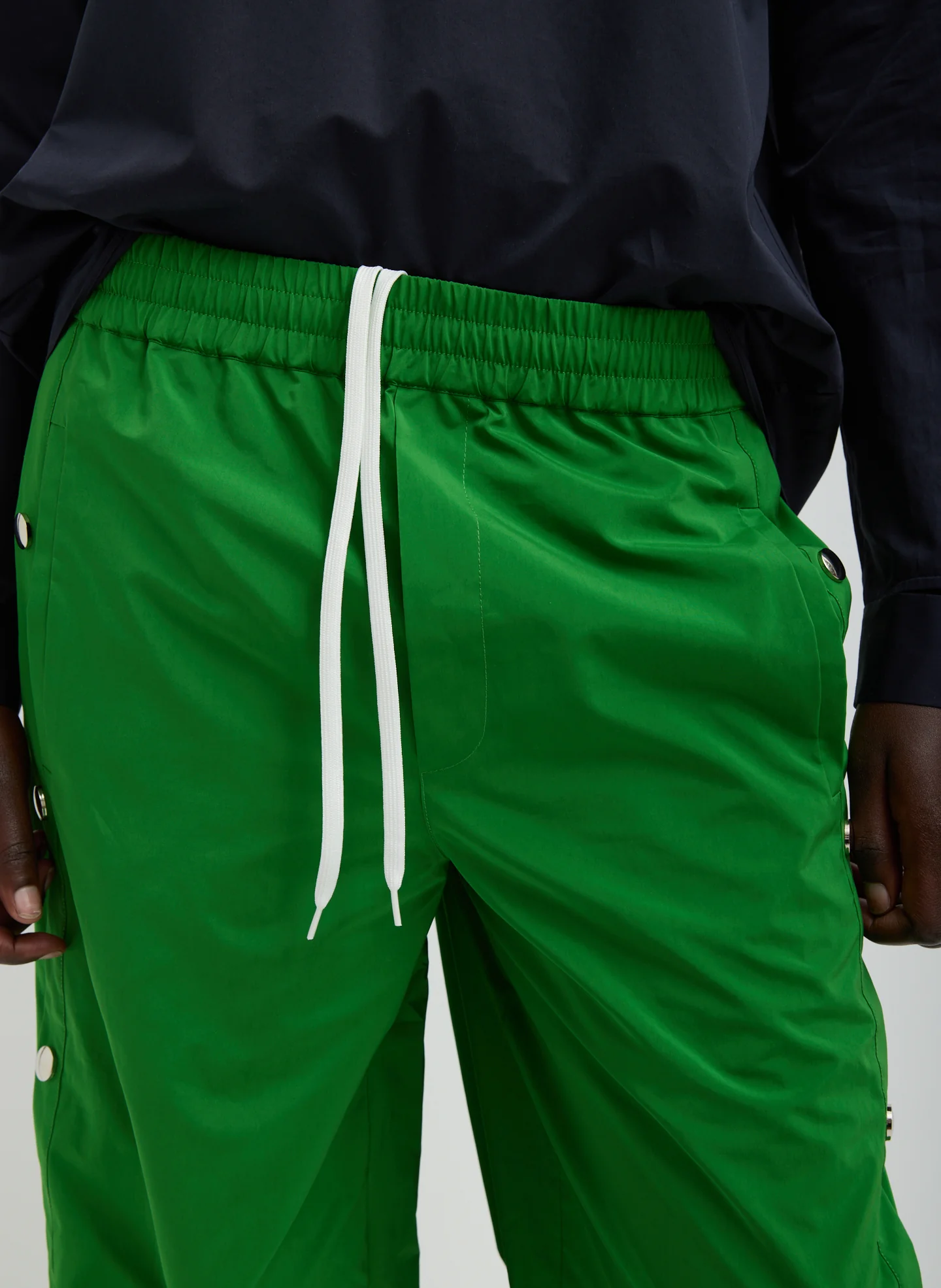 Nylon Snap Pull On Jogger - Image 5