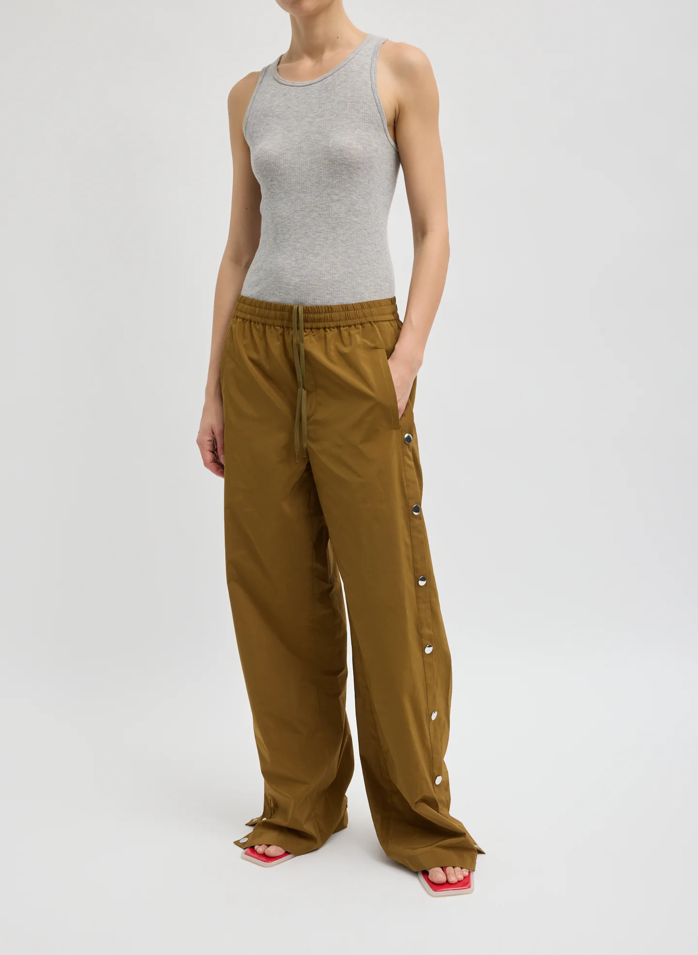 Nylon Snap Jogger