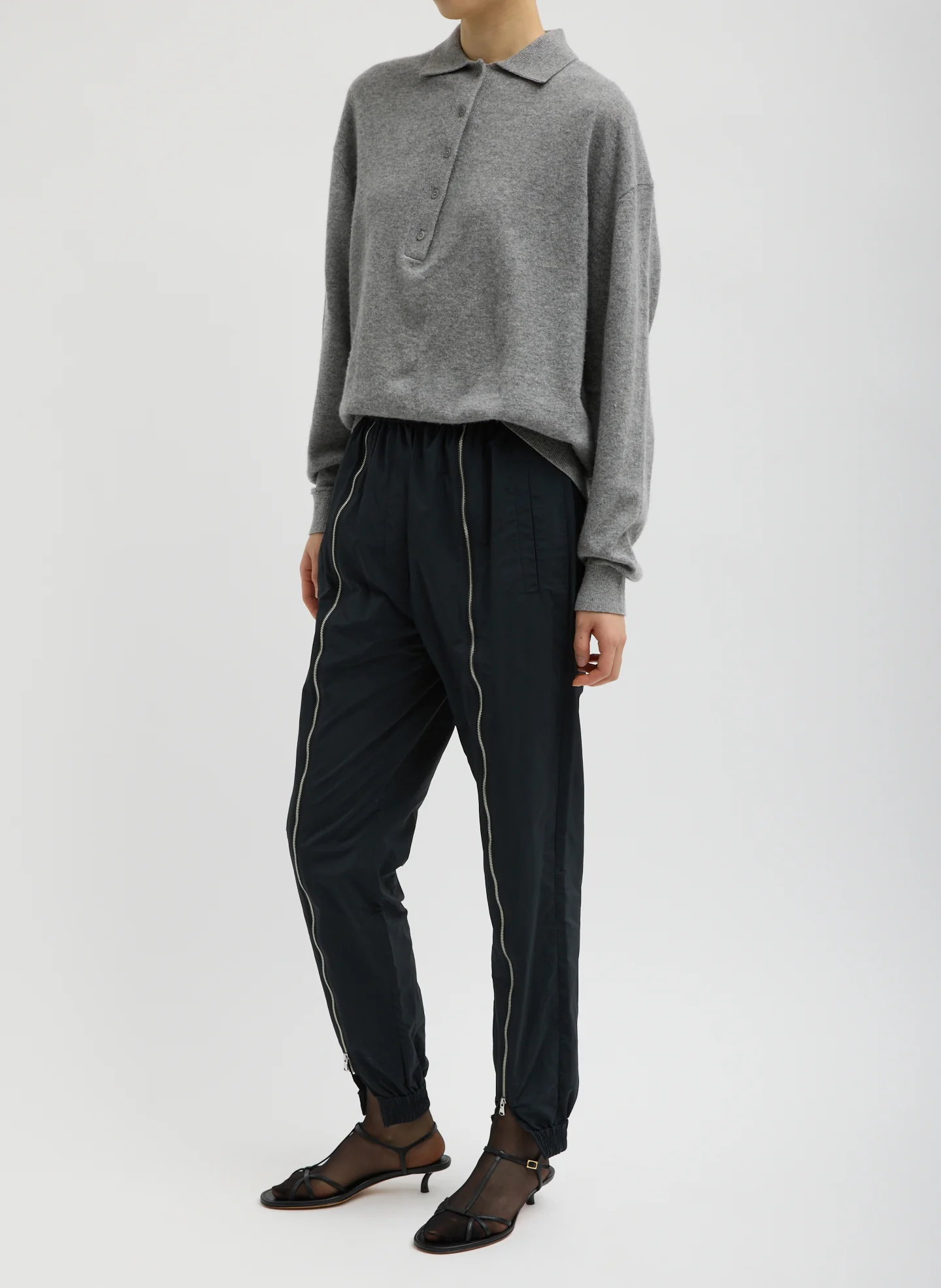 Nylon Zipper Jogger - Image 3