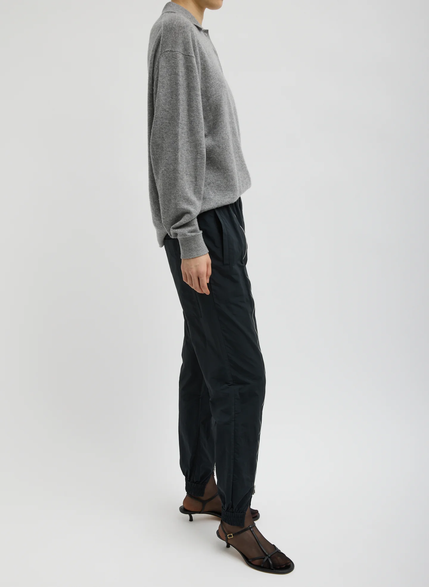 Nylon Zipper Jogger - Image 4
