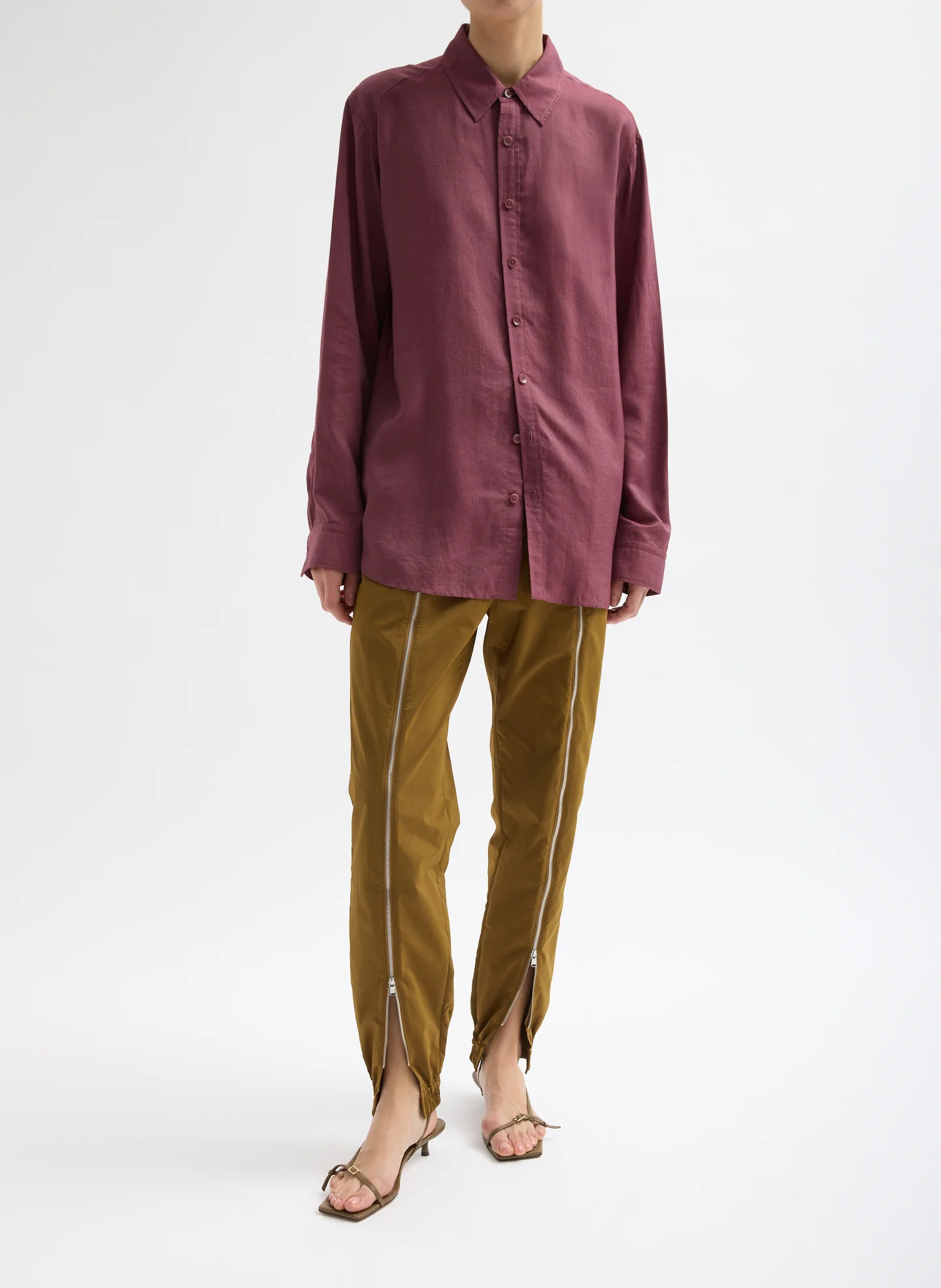 Nylon Zipper Jogger - Image 3