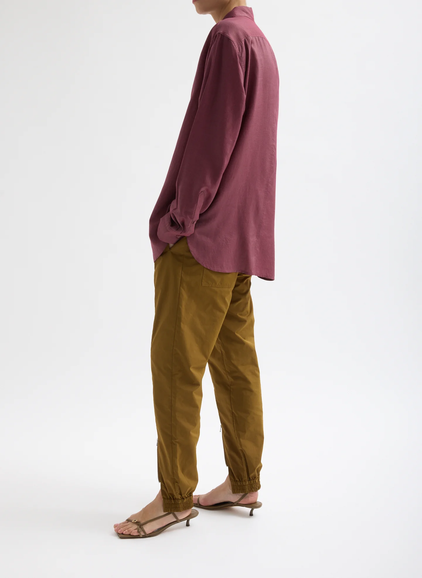 Nylon Zipper Jogger - Image 4