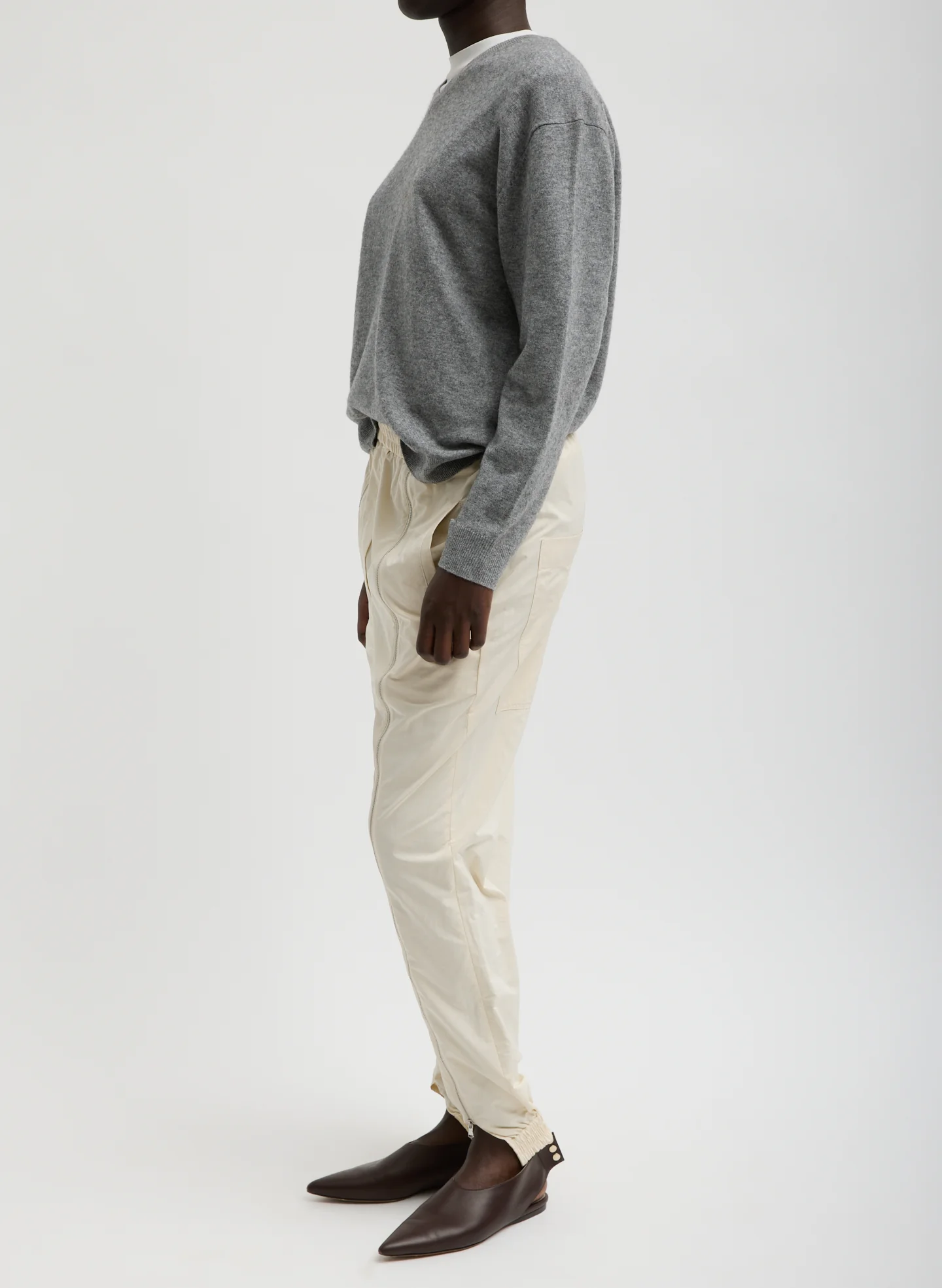 Nylon Zipper Jogger - Image 2