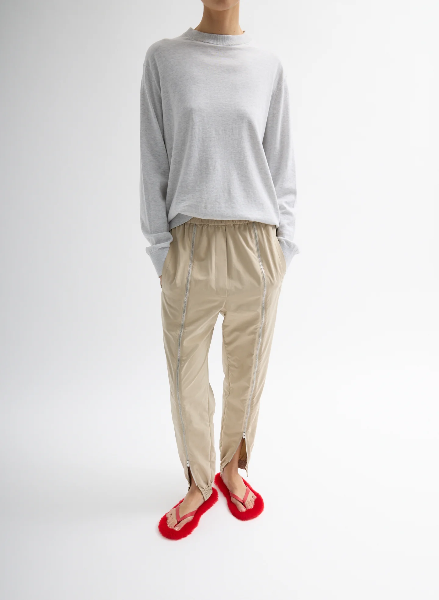 Nylon Zipper Jogger - Image 3