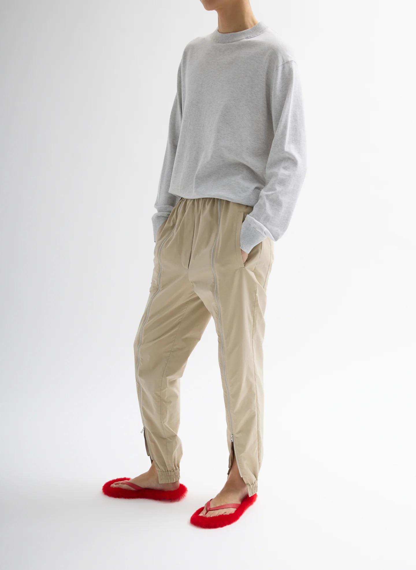 Nylon Zipper Jogger - Image 4