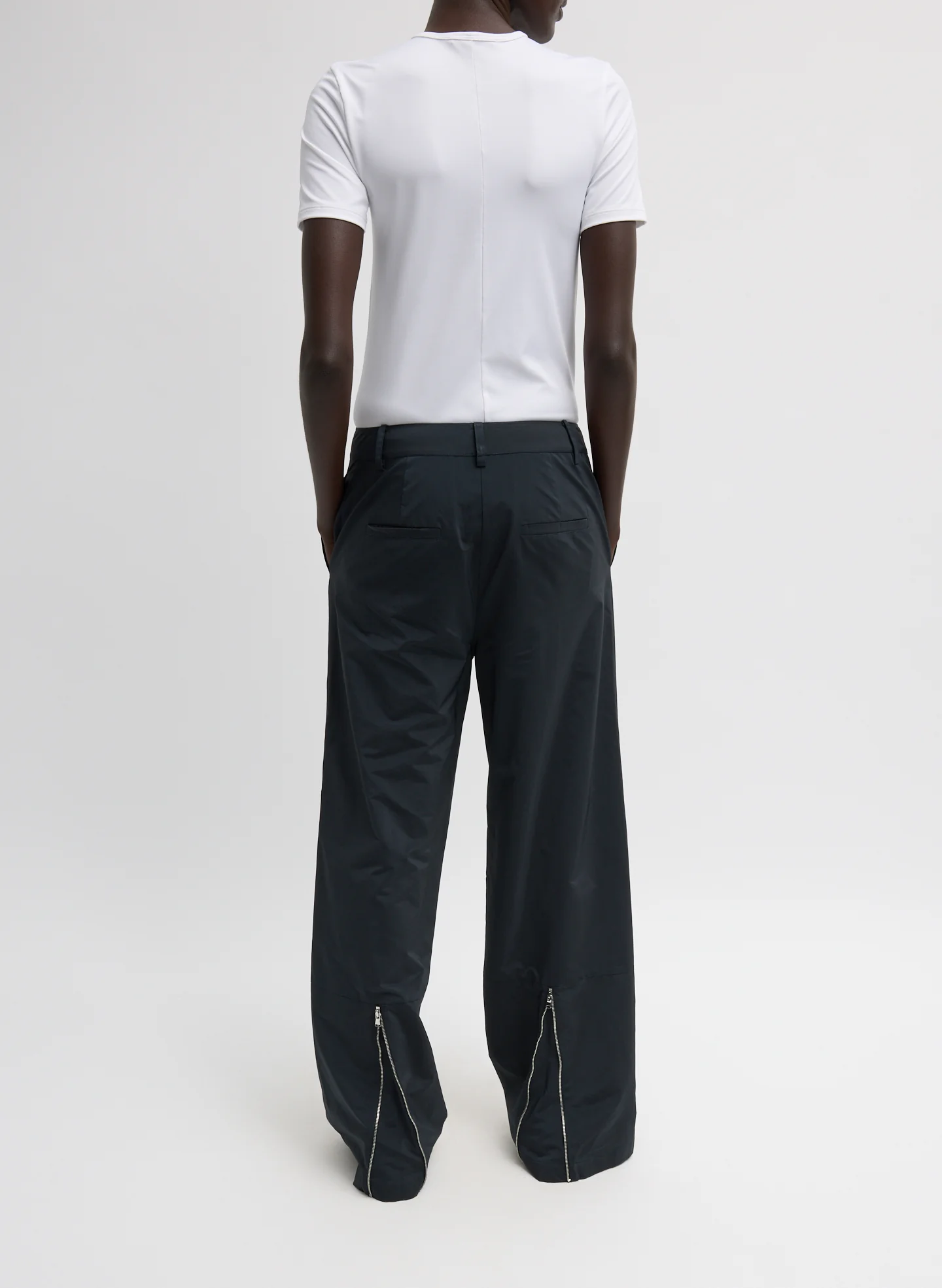 Nylon Zipper Trouser - Image 4