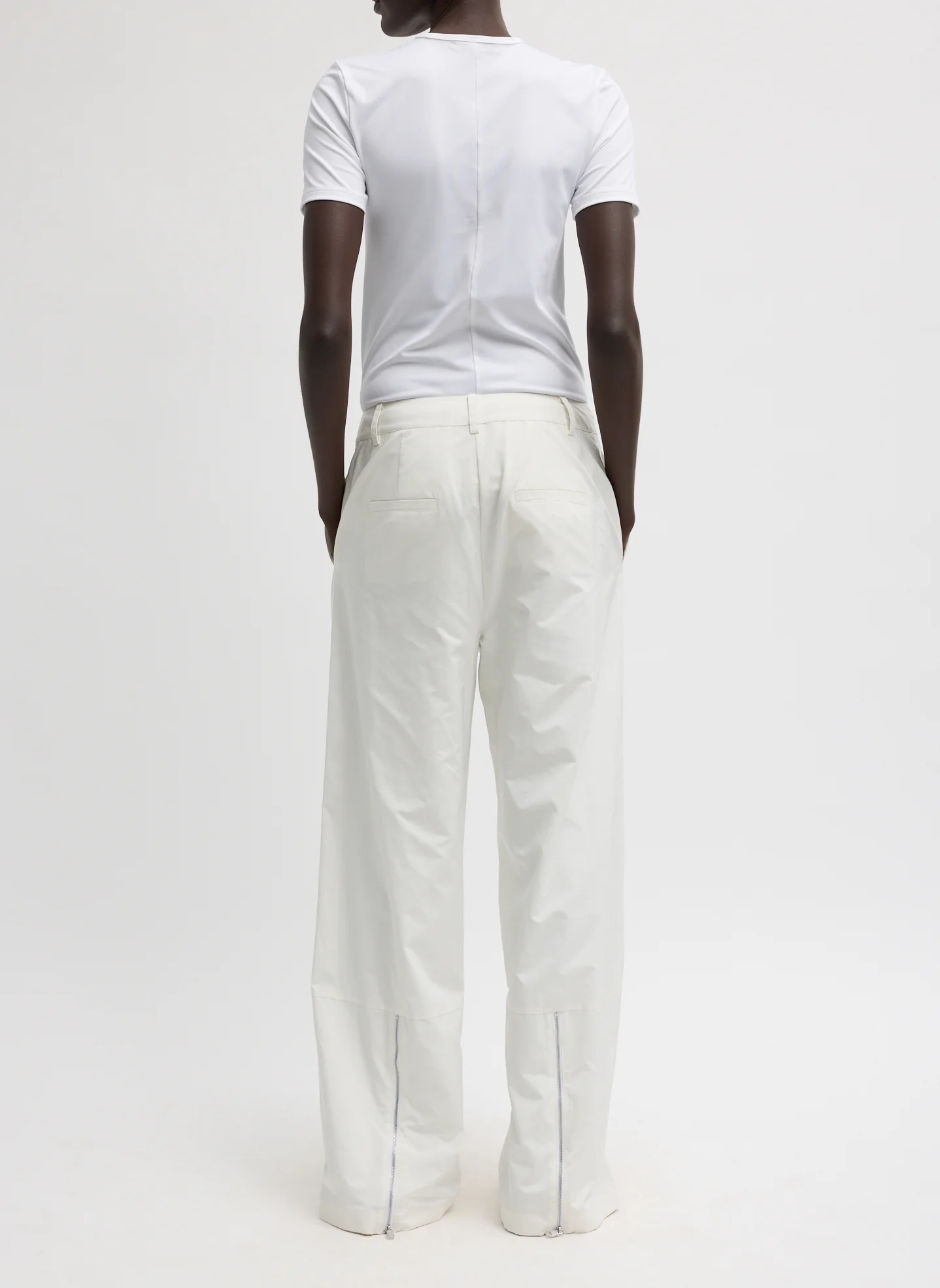 Nylon Zipper Trouser - Image 4
