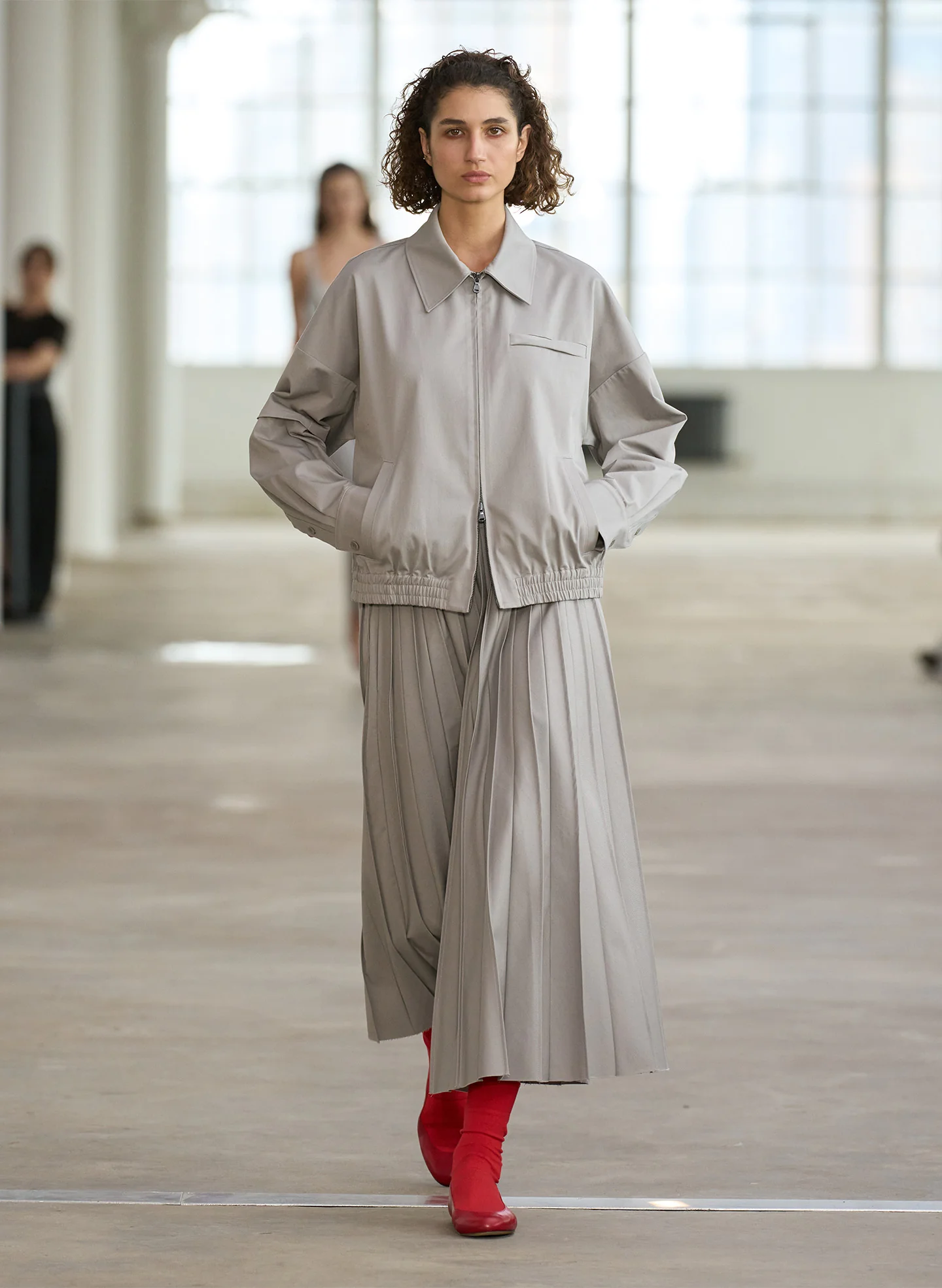 Oliver Cotton Stretch Tricotine Bomber - Image 2